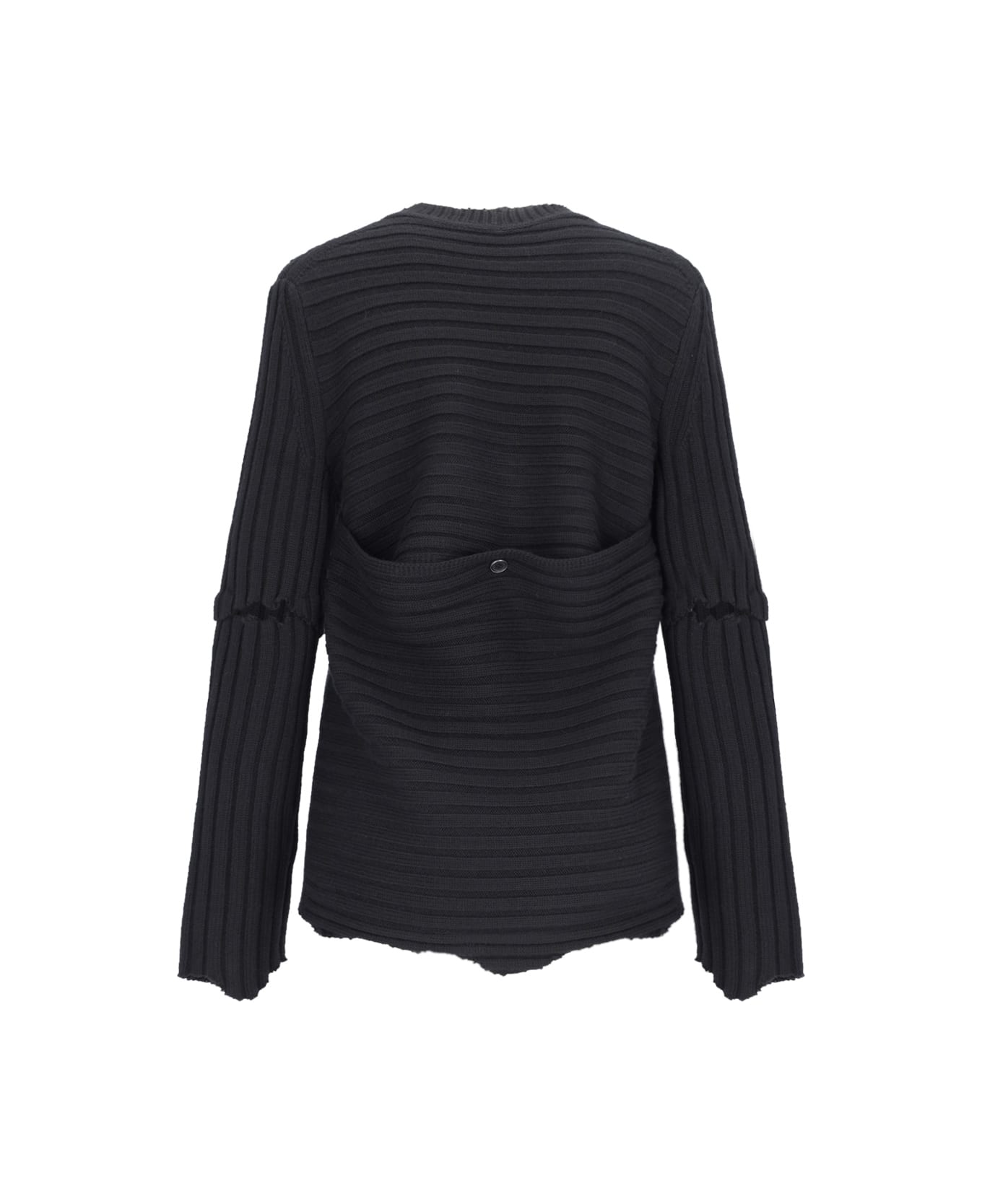 Helmut Lang Destroyed Sweater - Black  