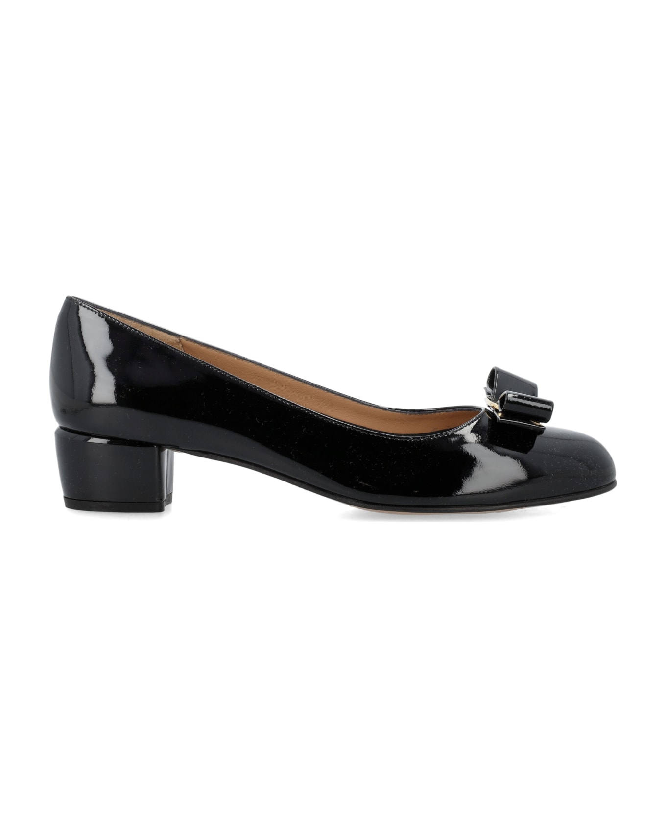 Ferragamo Vara Bow Pump - Black