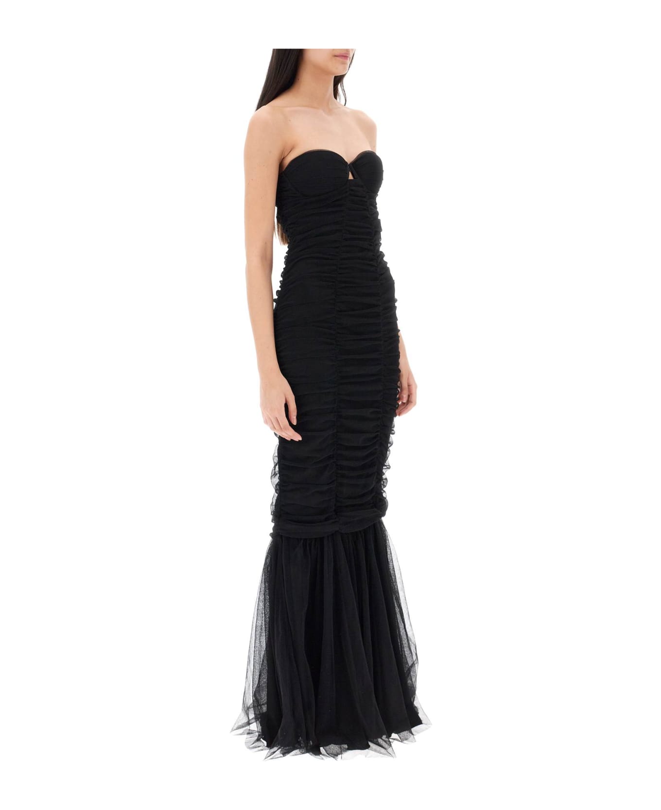 19:13 Dresscode Long Mermaid Dress - BLACK (Black)