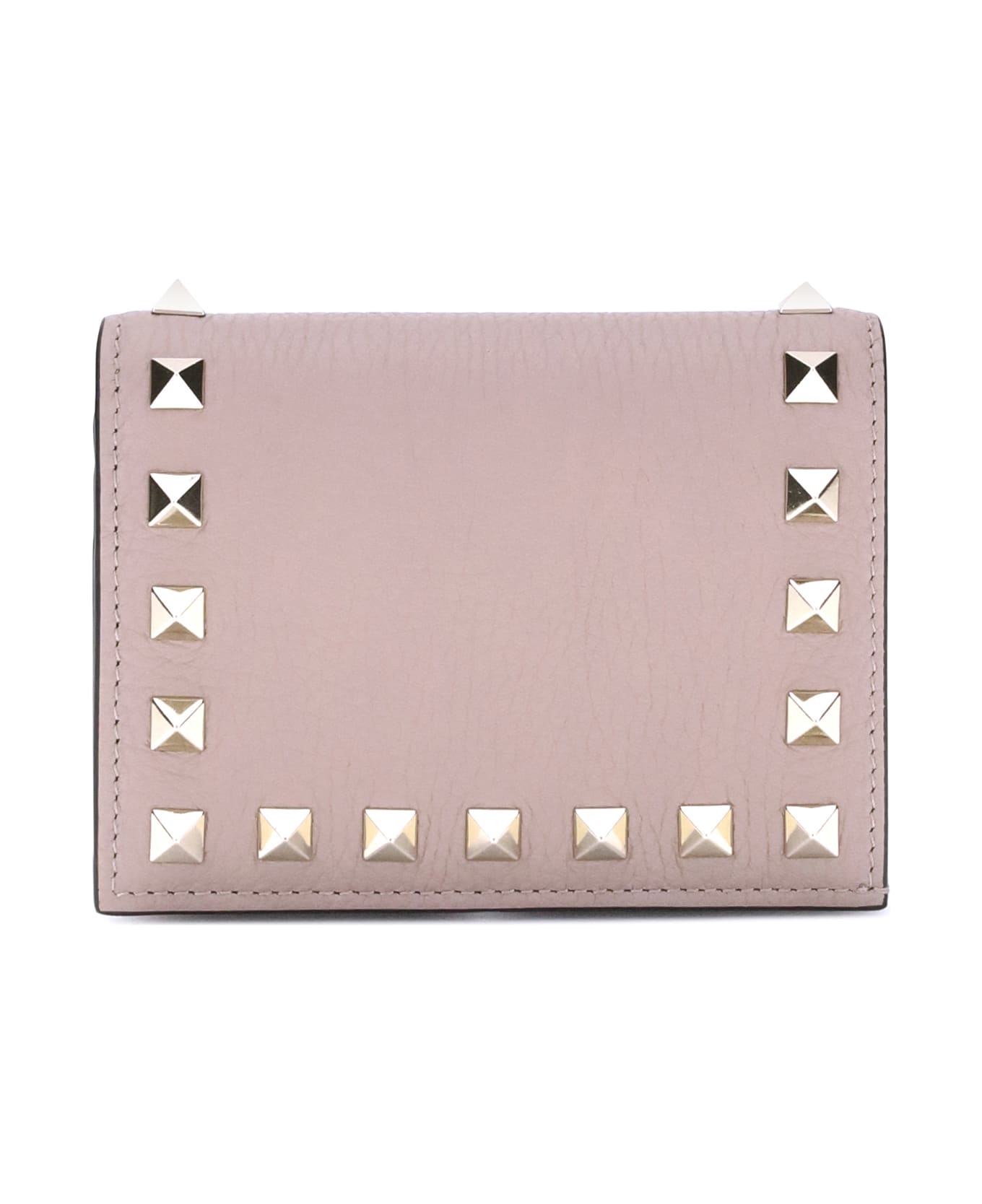Valentino Garavani Rockstud Leather Wallet