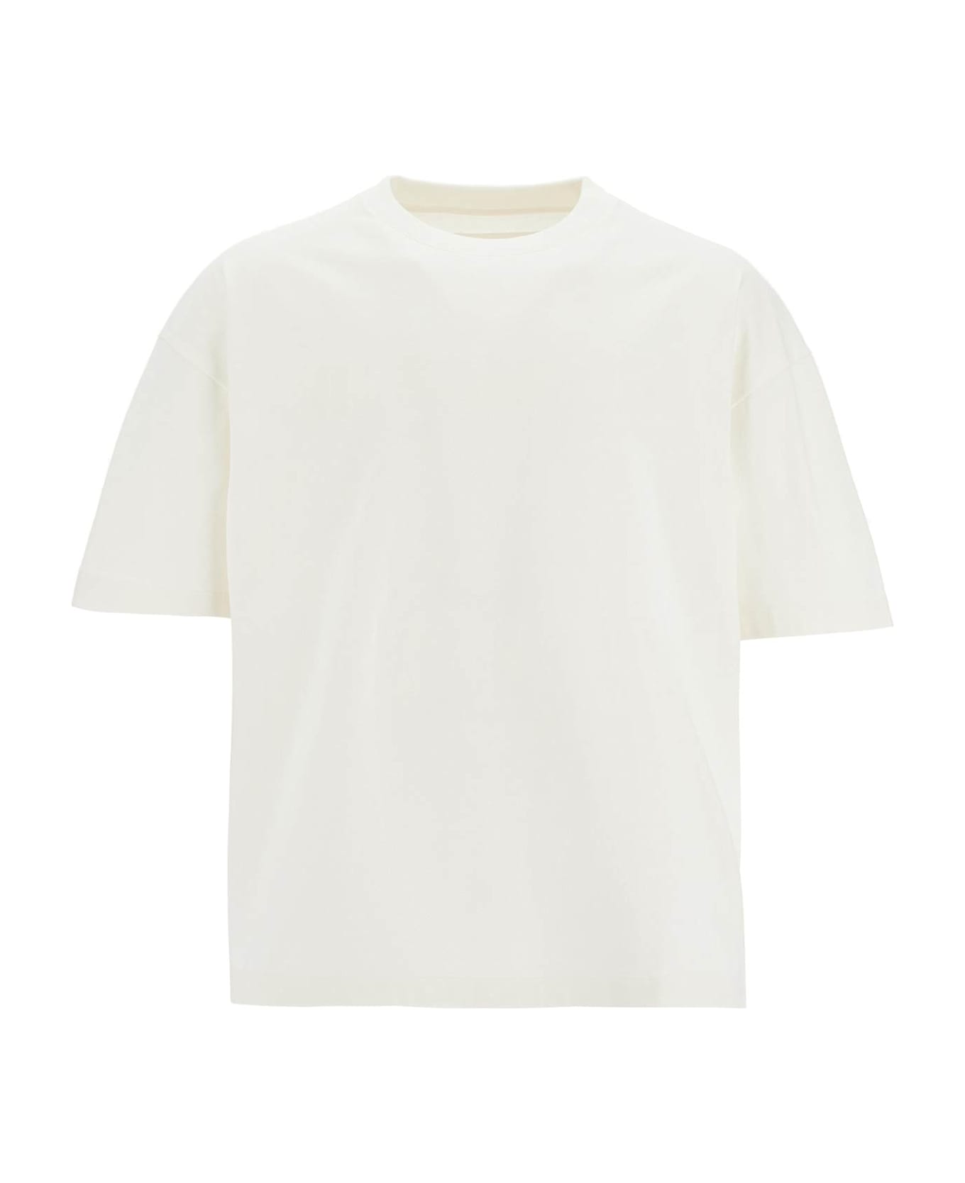Jil Sander Logo Print T-shirt - Porcelain
