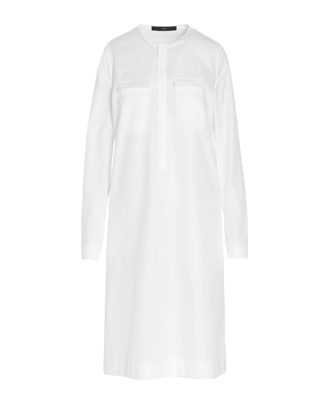 Sapio Shirt Dress - White