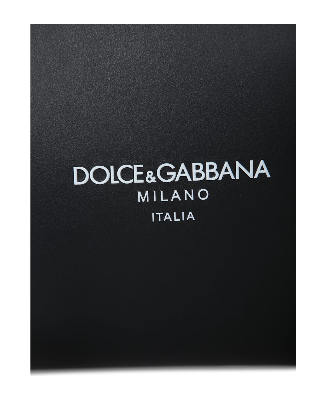 Dolce 
Gabbana Logo Pouch Bag - Black