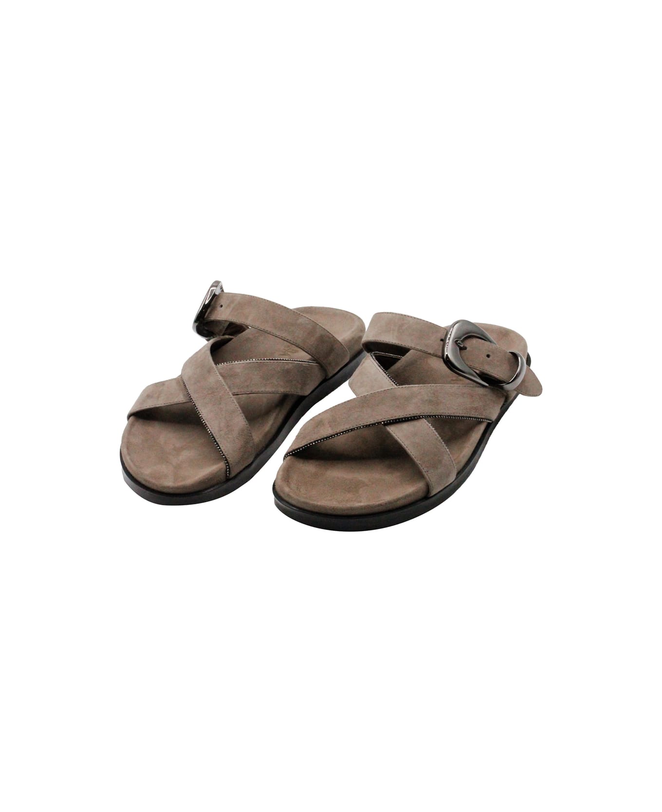 Barba Napoli Sandals - Fango