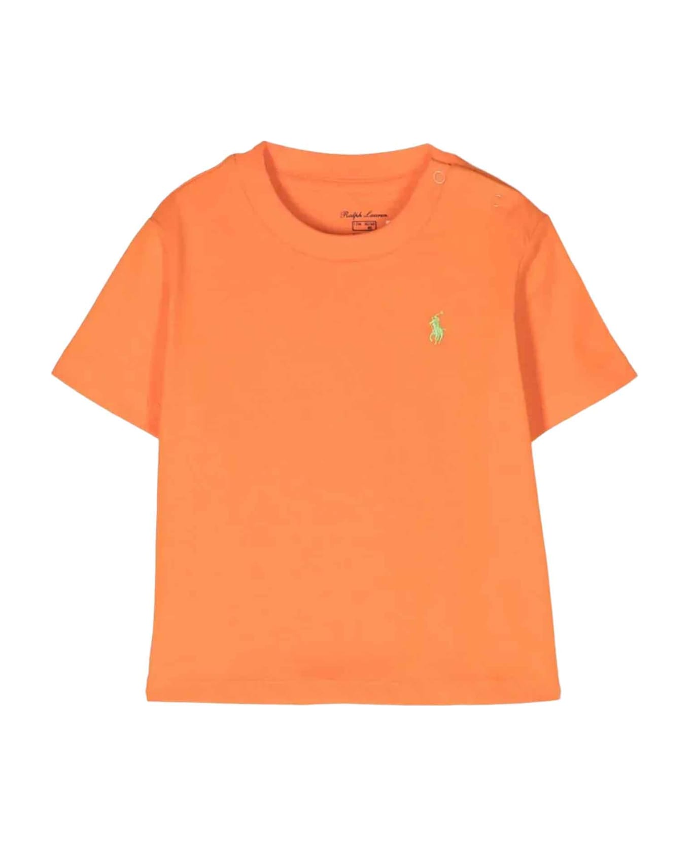 Ralph Lauren Orange T-shirt Baby Boy - Arancio