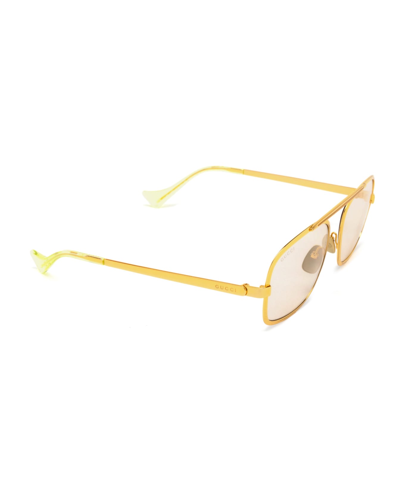 Gucci Eyewear Gg1250s Gold Sunglasses - Gold