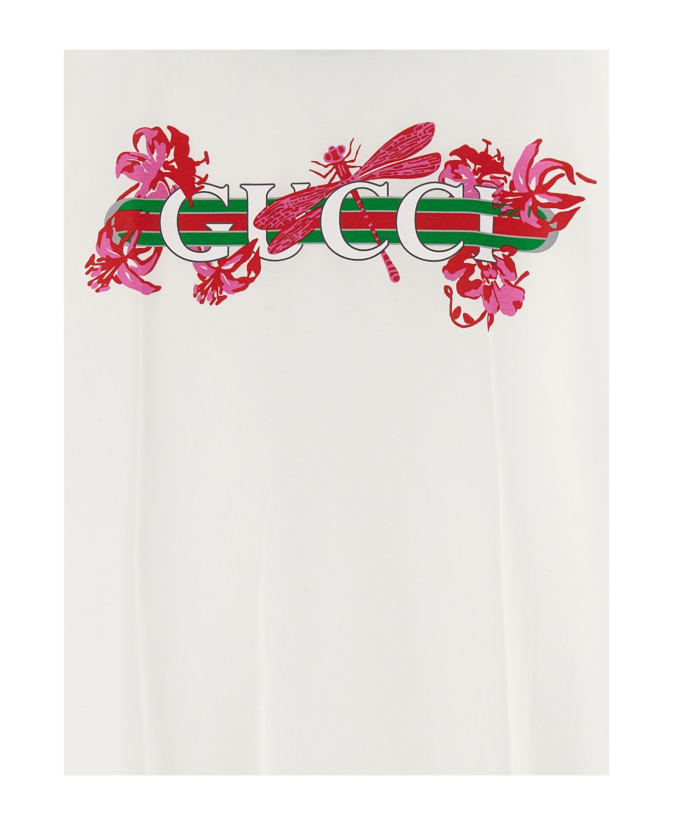 Gucci Logo Print T-shirt - White