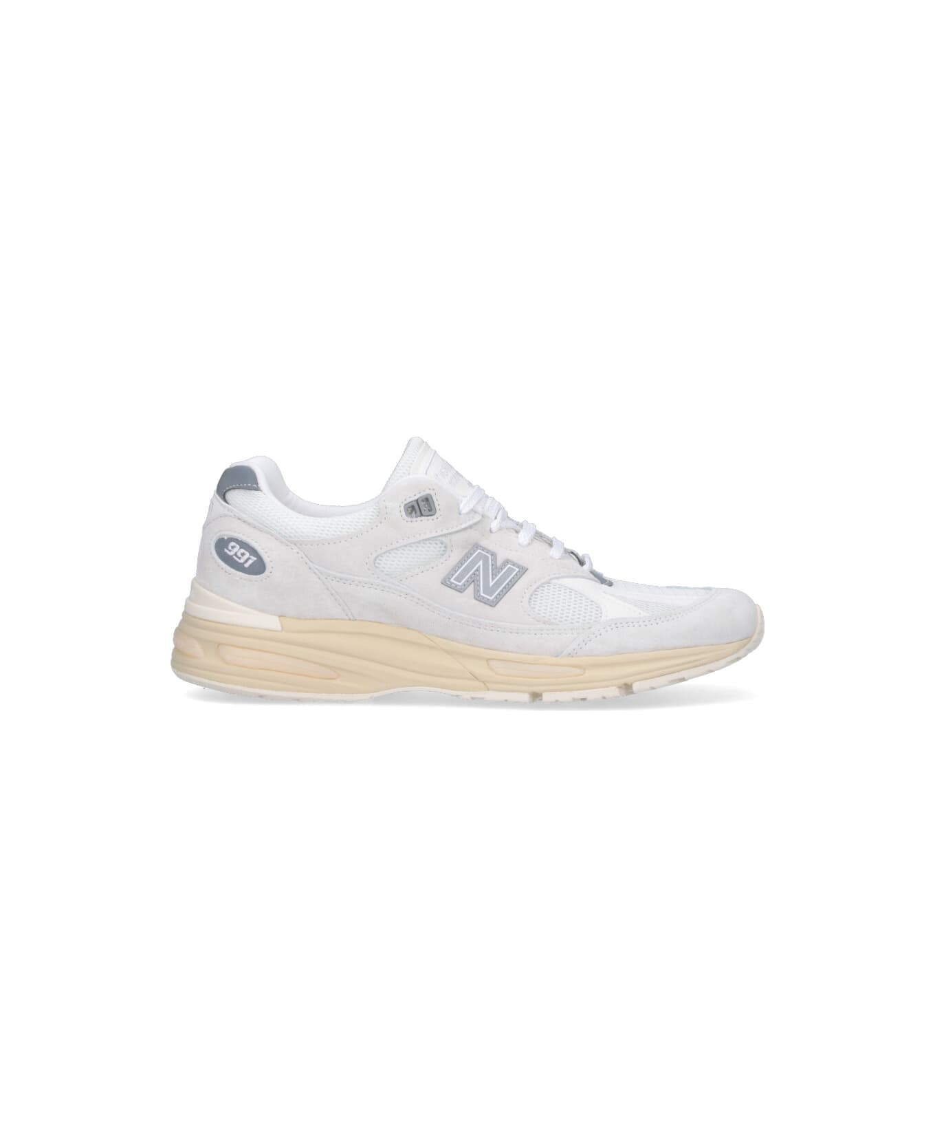 New Balance "made In Uk U991v2" Sneakers - White
