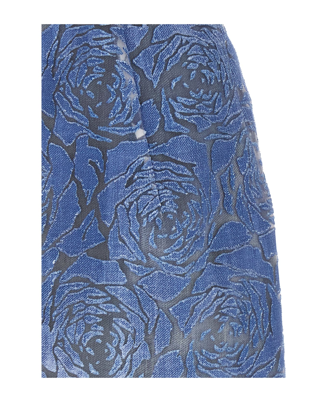 Ermanno Scervino Devorè Dress - Light Blue