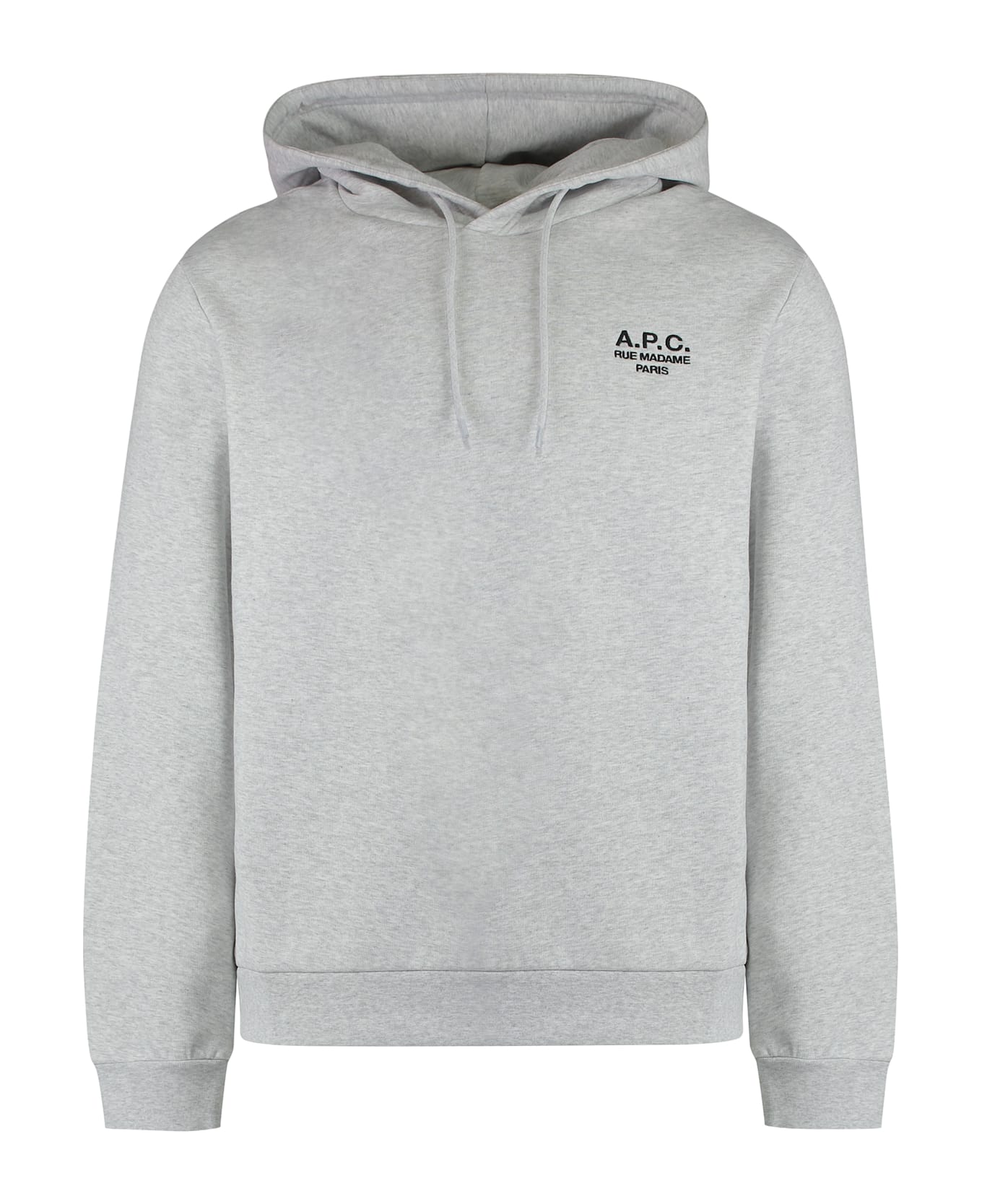 A.P.C. Standard Rue Madame Cotton Hoodie - grey