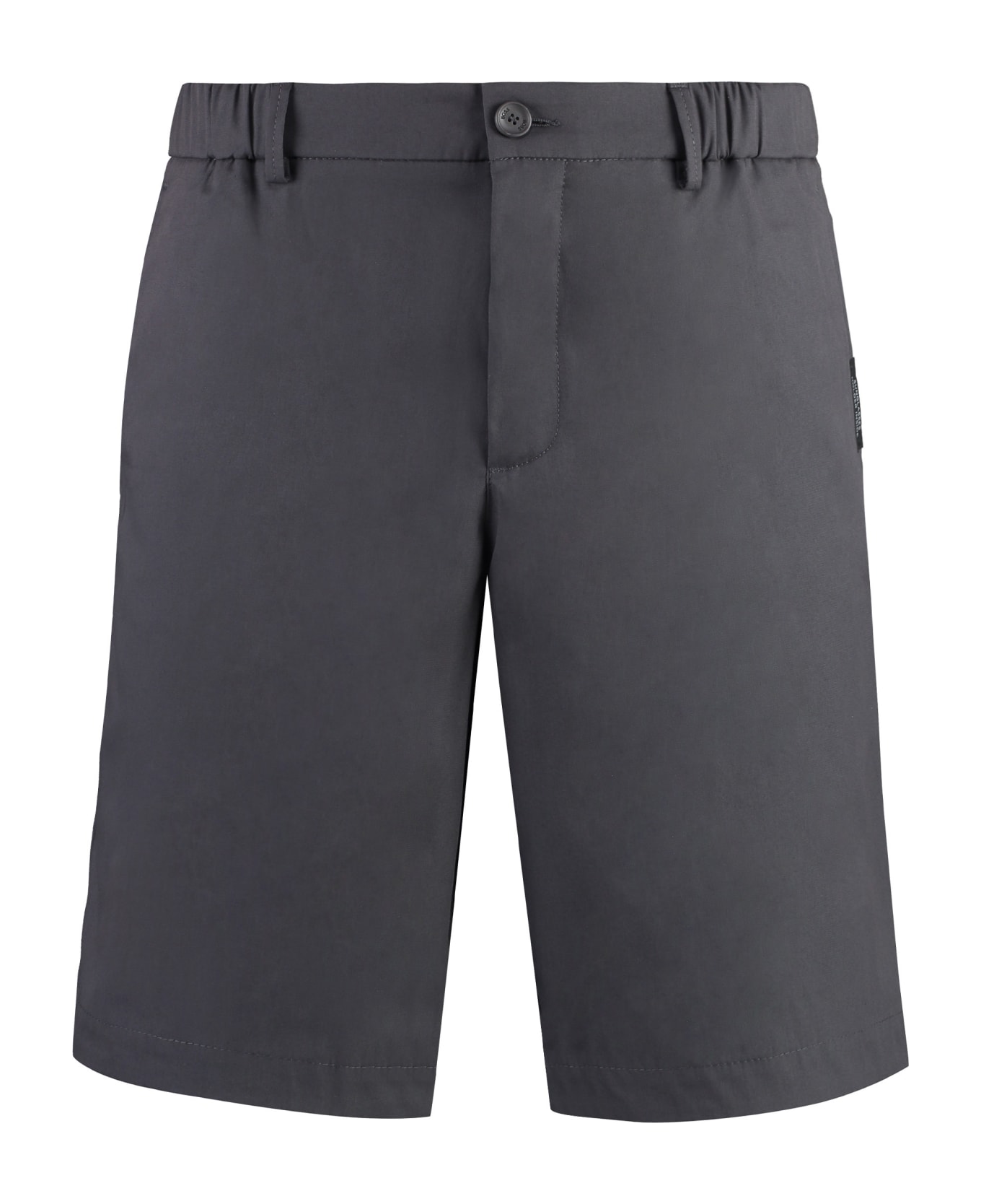 Hugo Boss Cotton Bermuda Shorts - grey