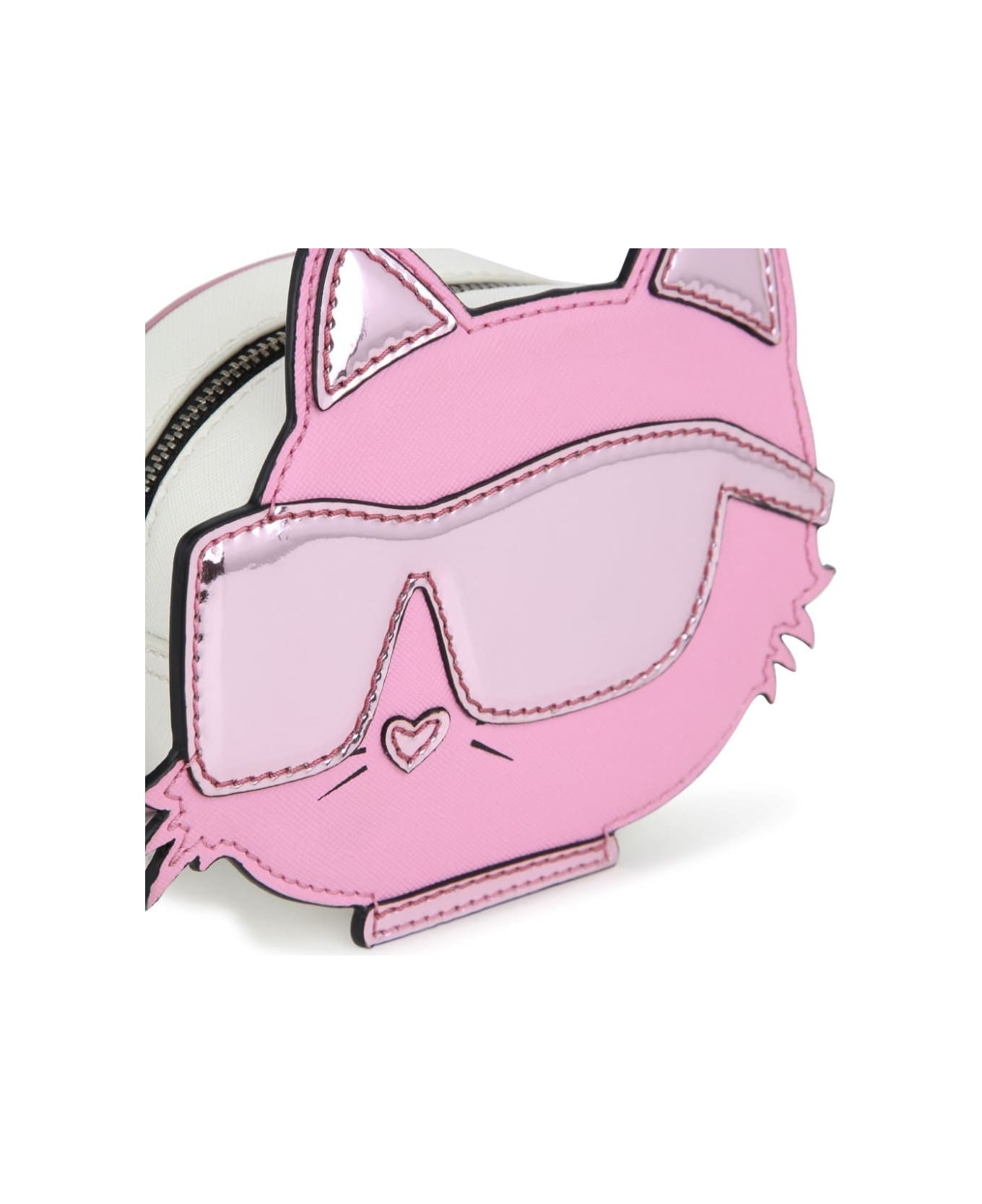 Karl Lagerfeld Kids Borsa A Spalla Choupette - Pink