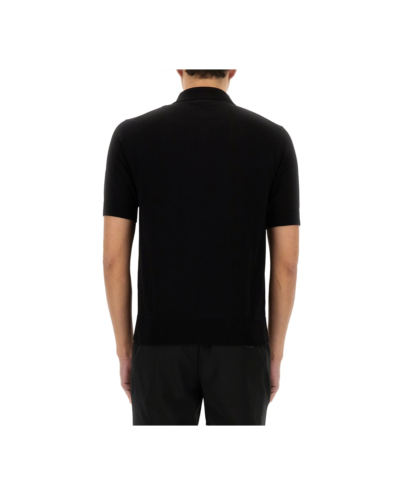 Dolce 
Gabbana Polo With Logo - Nero