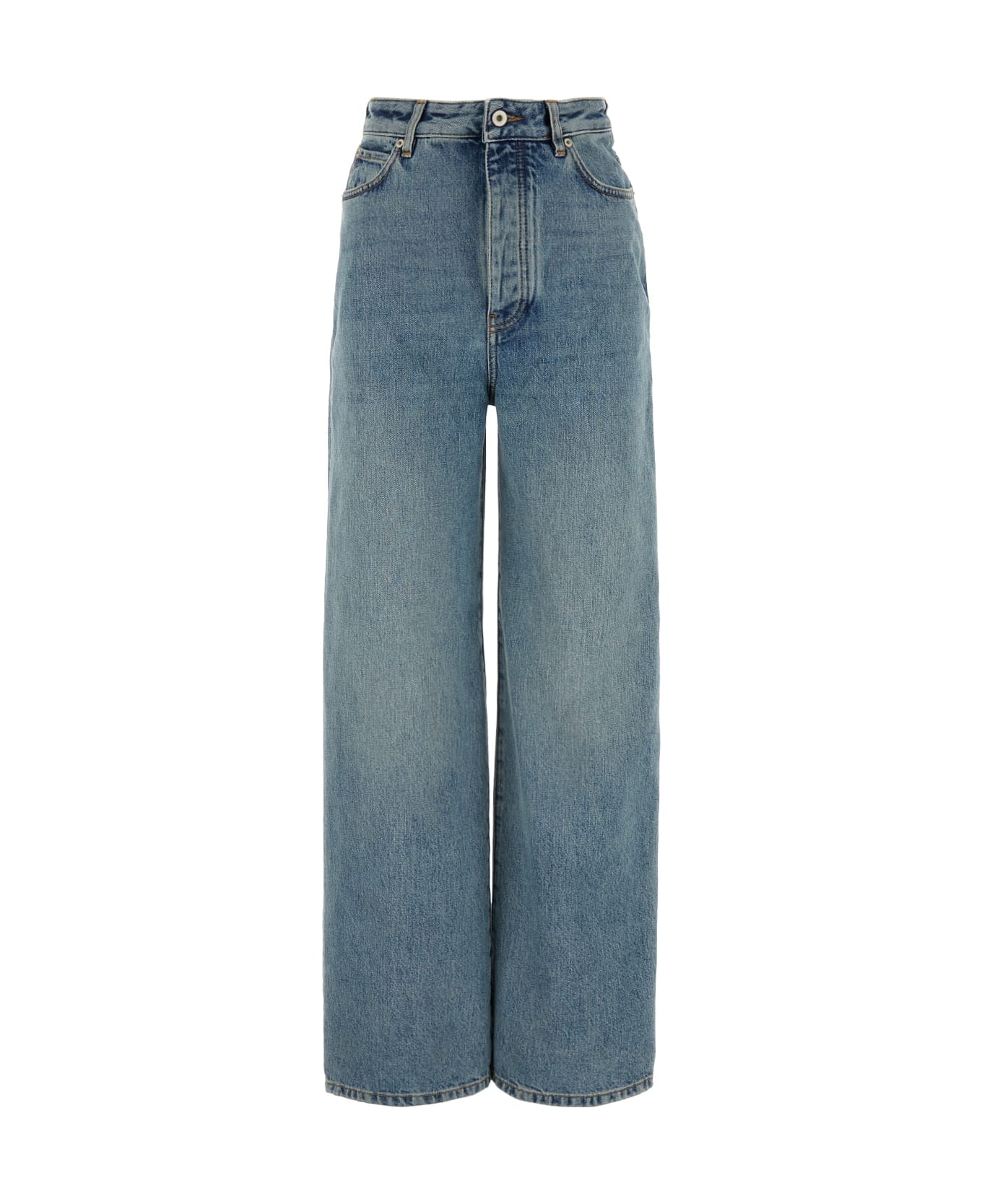 Loewe High Waisted Jeans - WASHEDBLUE