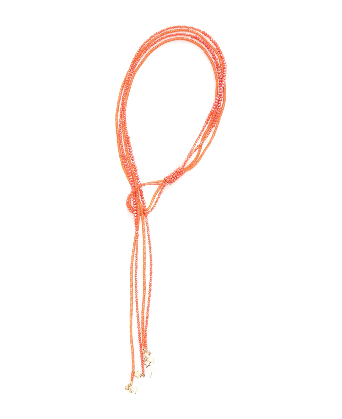 Lorena Antoniazzi Orange Beaded Necklace - ORANGE