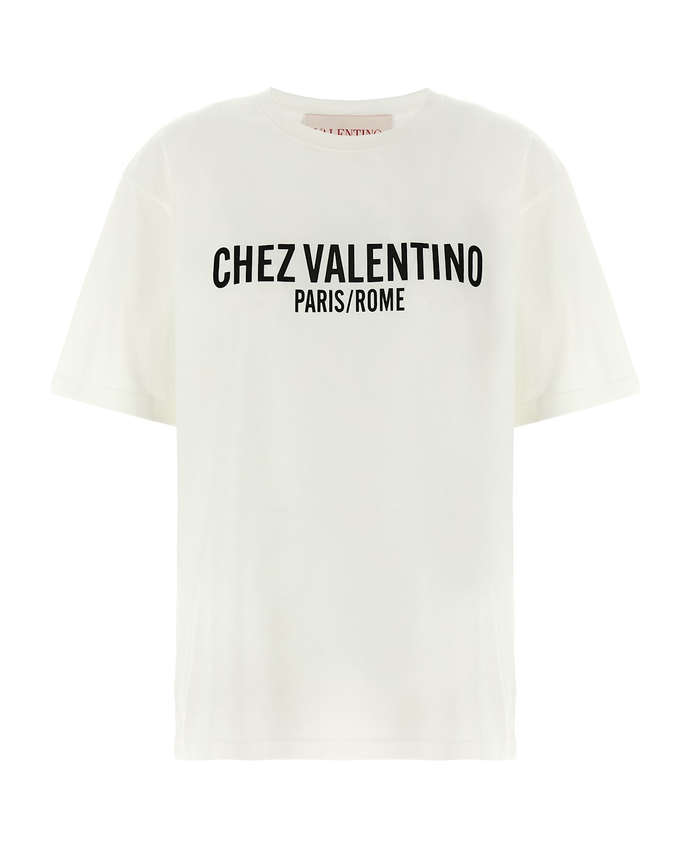 Valentino Garavani 'chez Valentino' T-shirt - White/Black