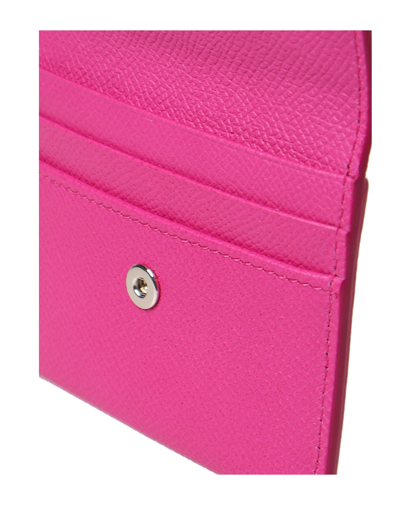 Ferragamo Gancini Credit Card Holder - Pink
