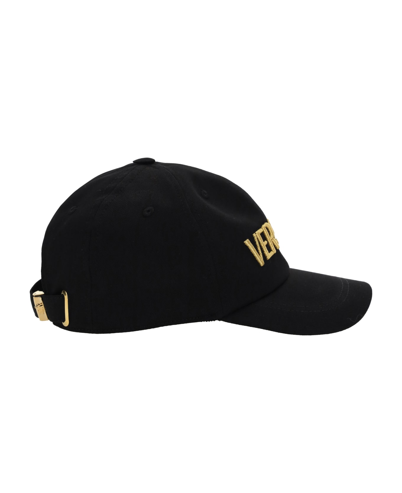 Versace Logo Baseball Cap - black 帽子