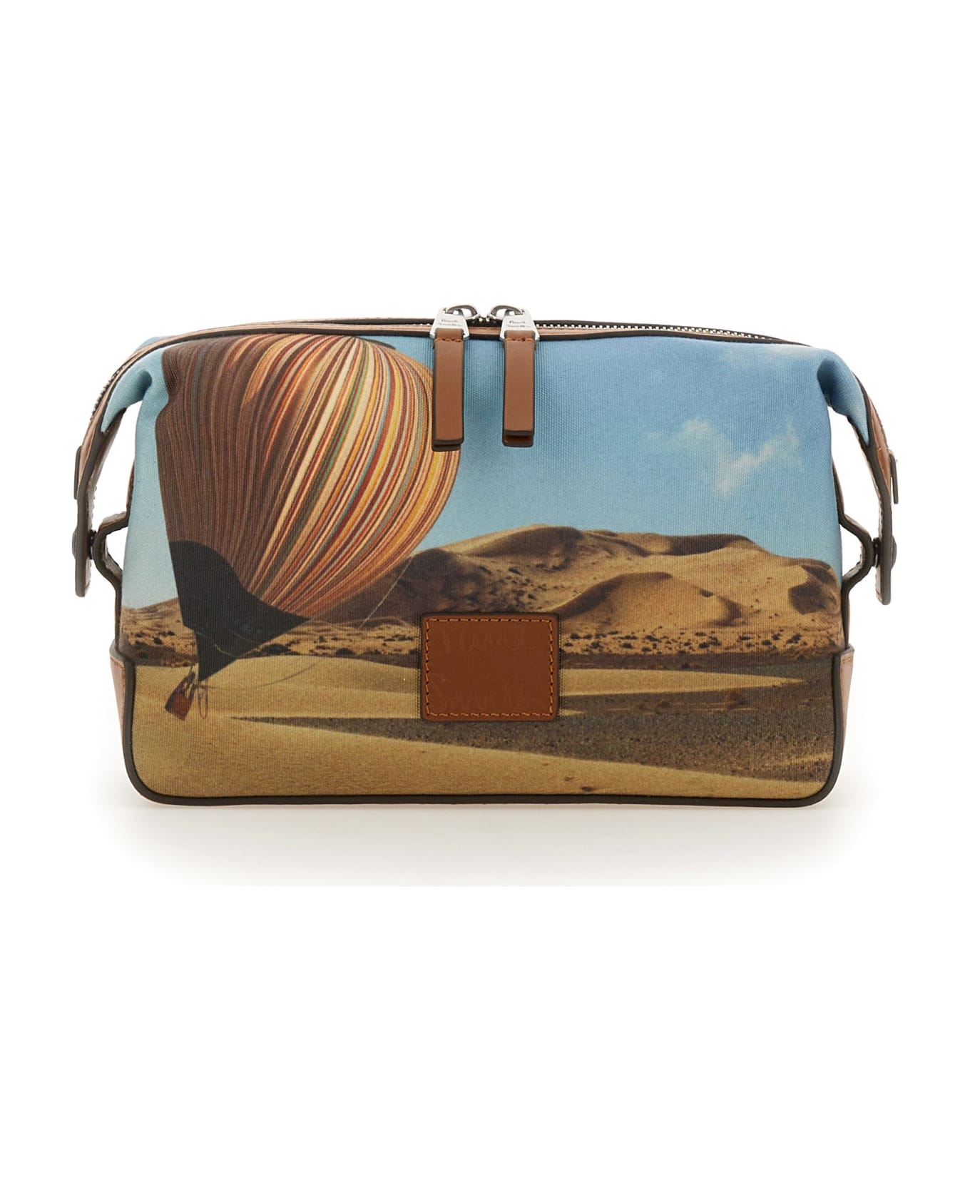 Paul Smith Beauty Case With 'signature Stripe Balloon' Print - PRINTED ショルダーバッグ
