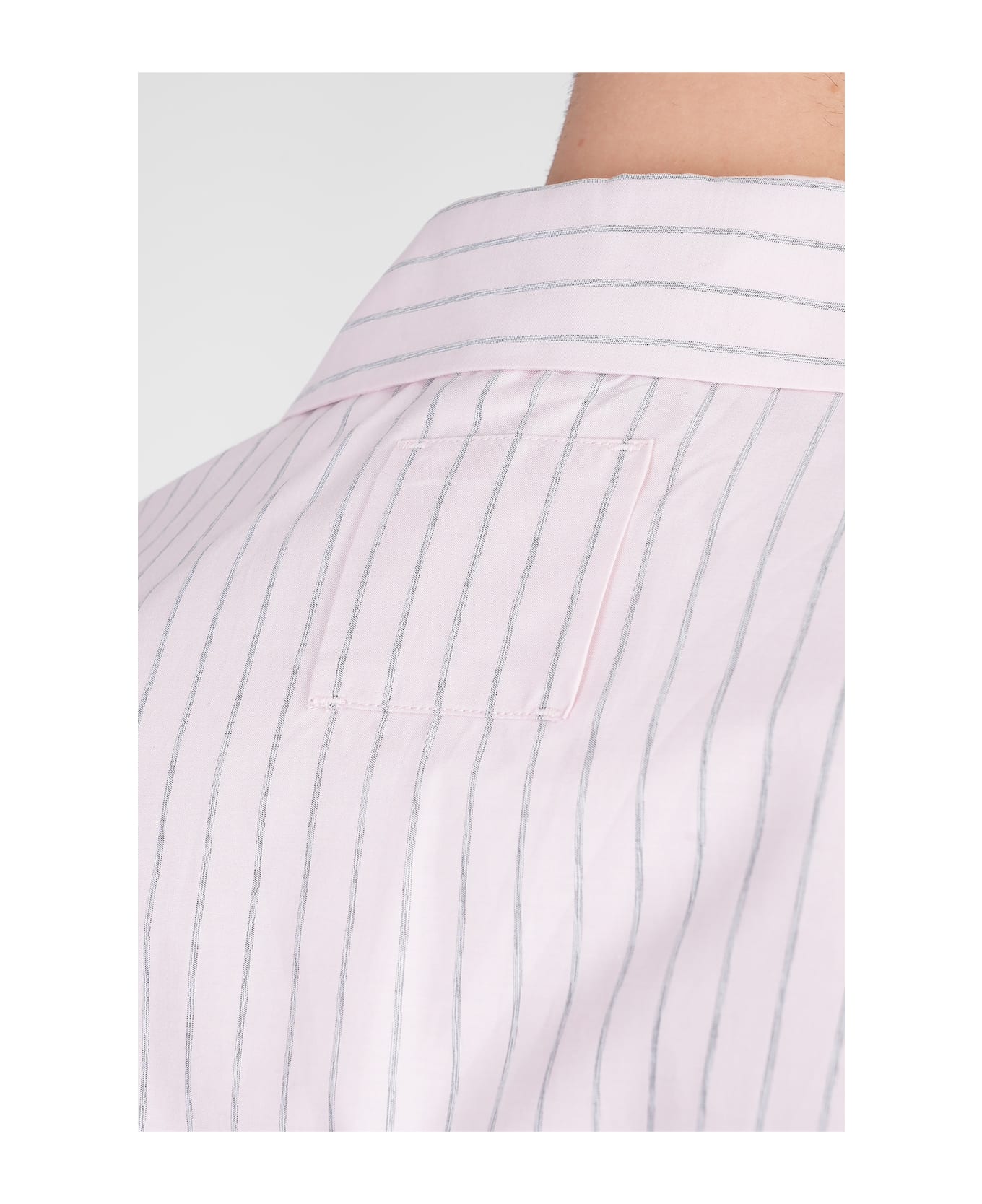 Lanvin Shirt In Rose-pink Cotton - rose-pink