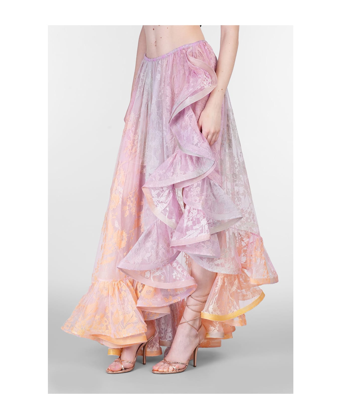 Zimmermann Skirt In Multicolor Polyamide - multicolor