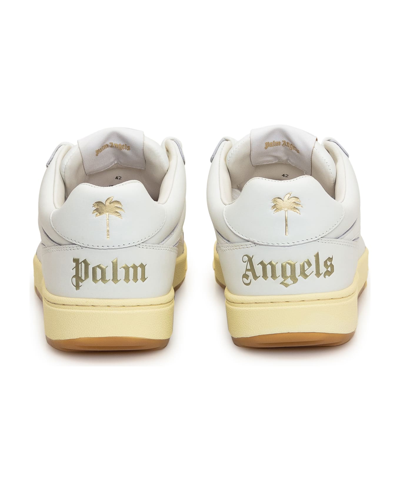 Palm Angels Palm University Sneakers - White Whit