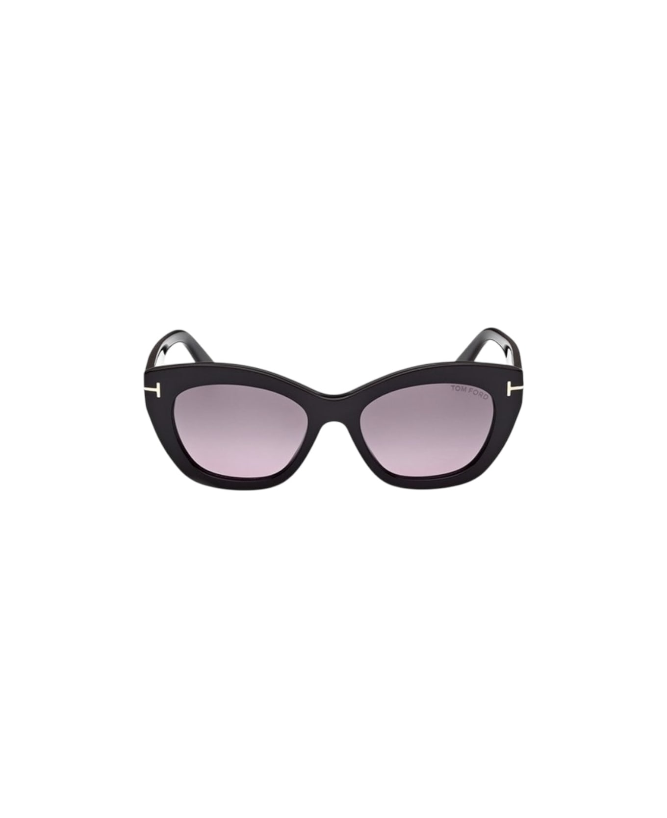 Tom Ford Eyewear Tom Ford Tf 1285 Linda 02 - Black/grey Sunglasses