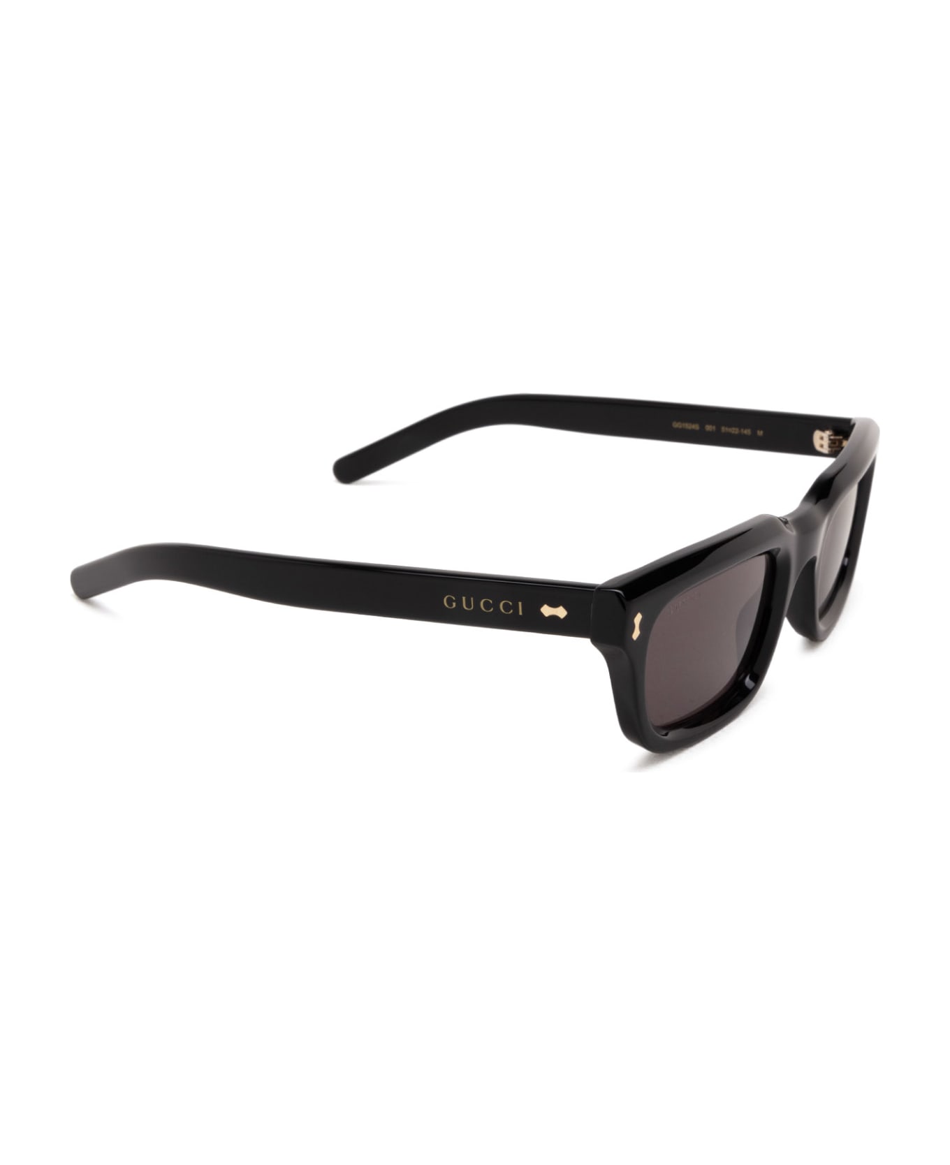 Gucci Eyewear Gg1524s Black Sunglasses - Black