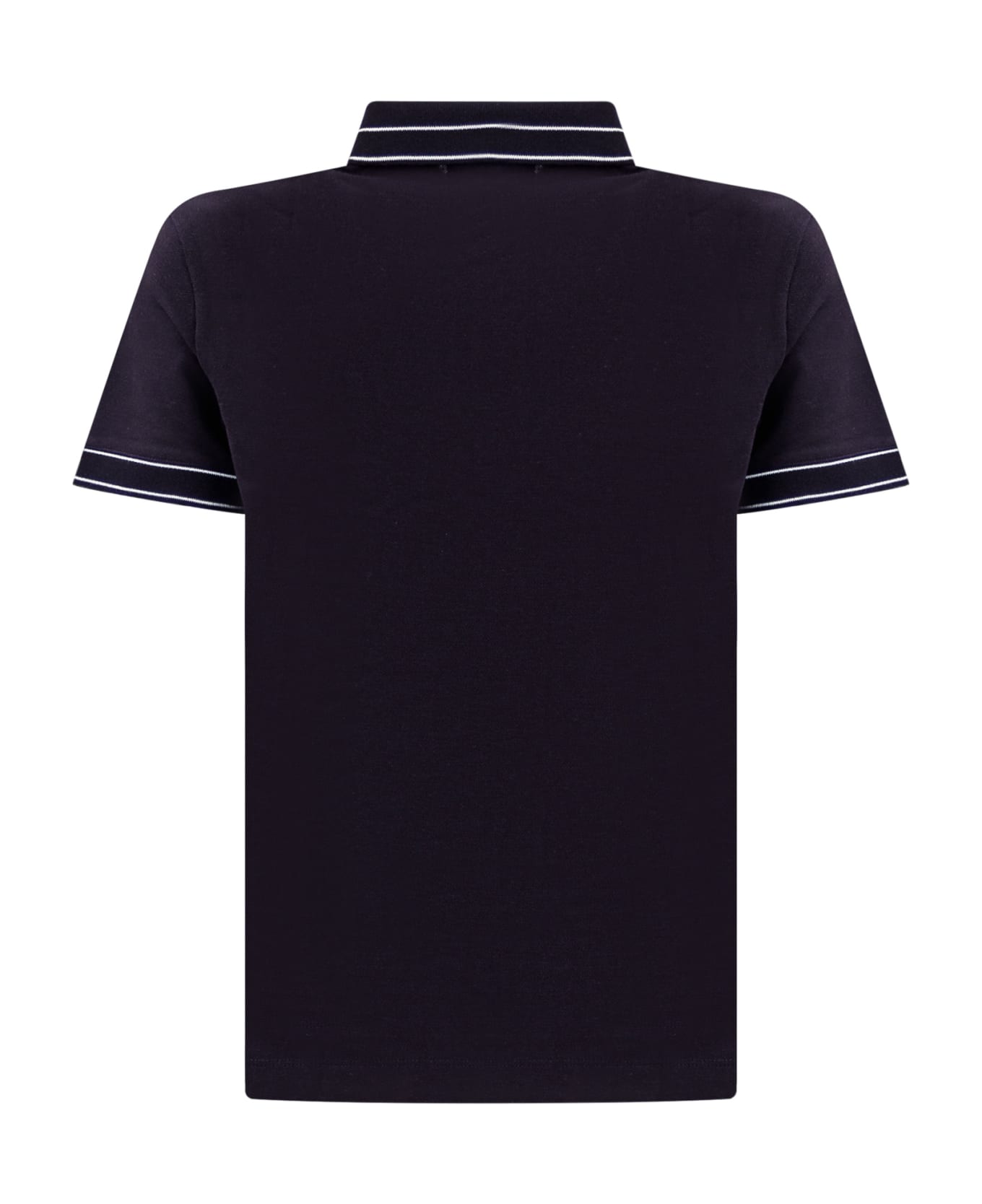 Emporio Armani Logo Polo - Blu Navy Tシャツ＆ポロシャツ