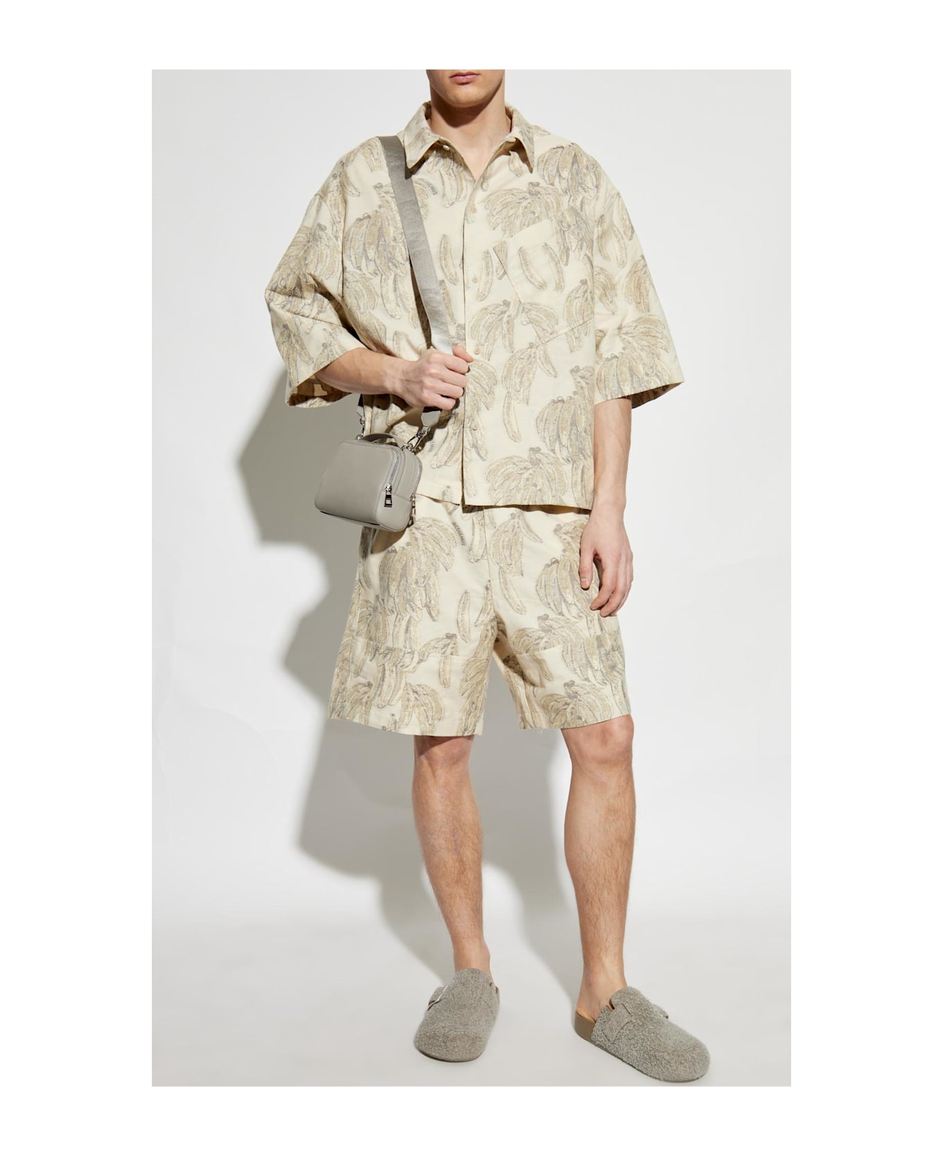 Jacquemus Patterned Shorts - Beige