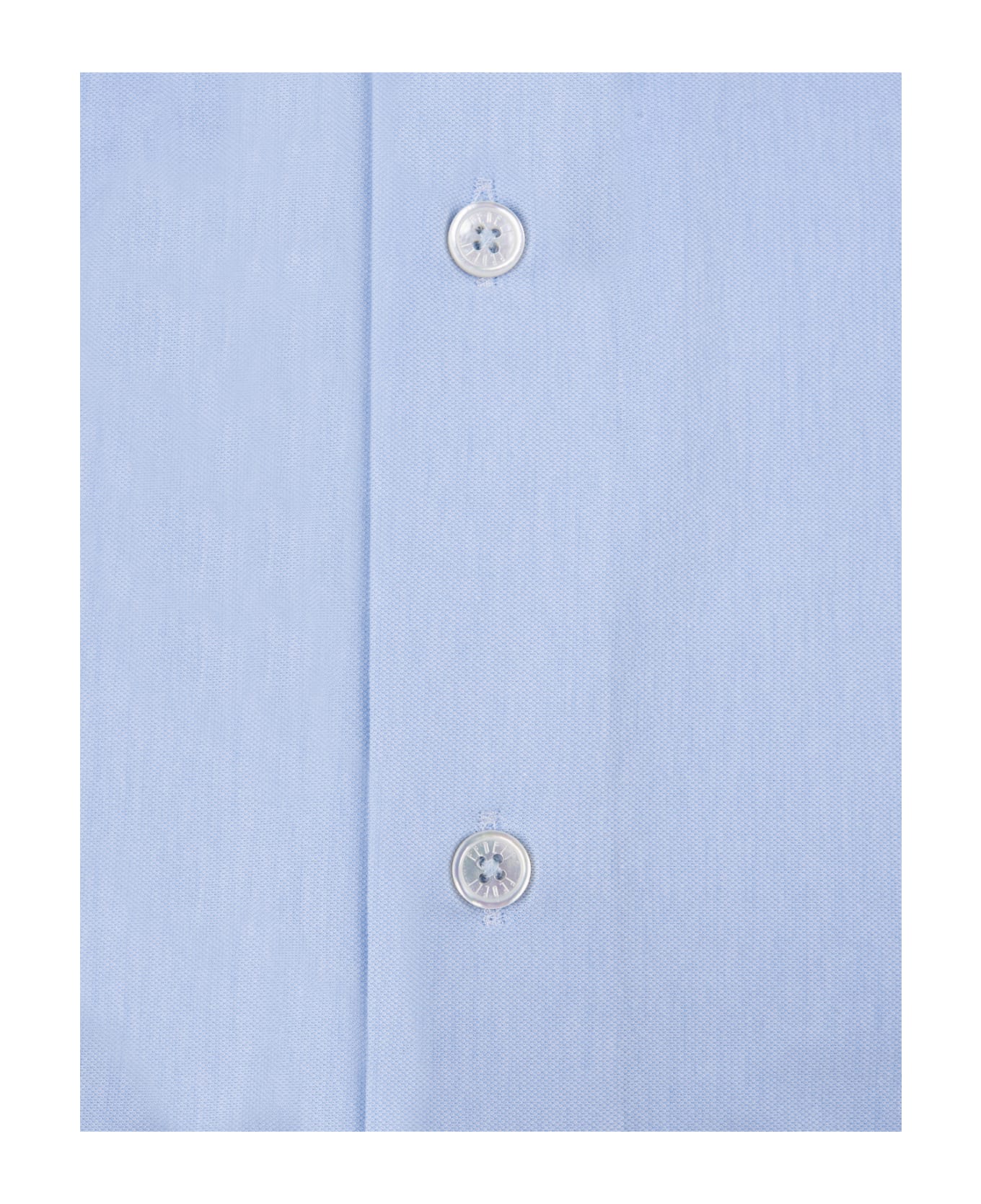 Fedeli Light Blue Strech Shirt - Blue シャツ