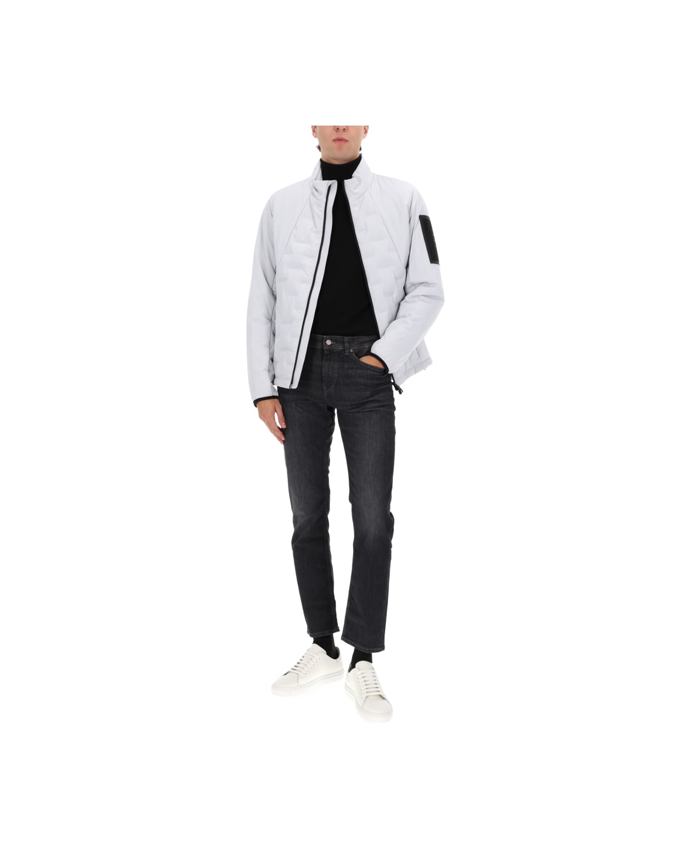 Hugo Boss "down Hybrid" Jacket - GREY