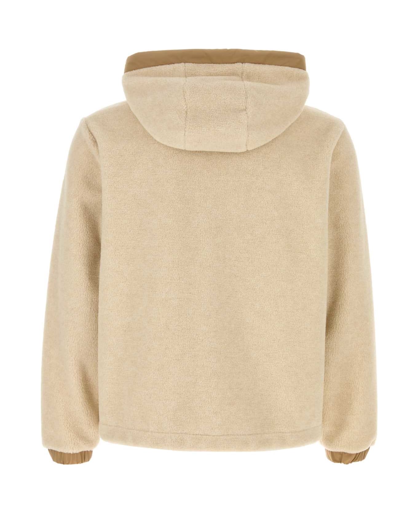 Moncler Sand Teddy Fabric Sweatshirt - 200
