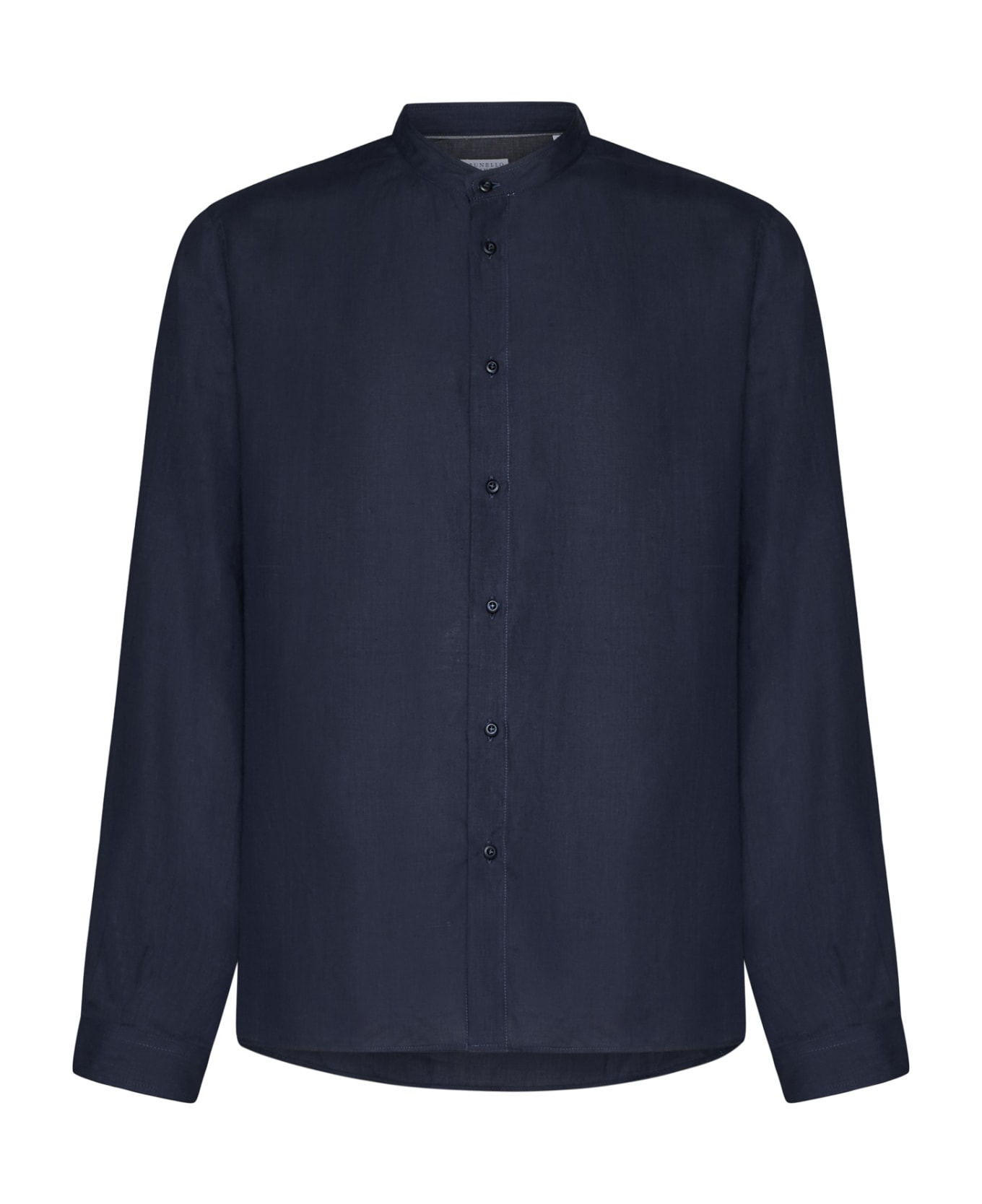 Brunello Cucinelli Linen Shirt - Blu