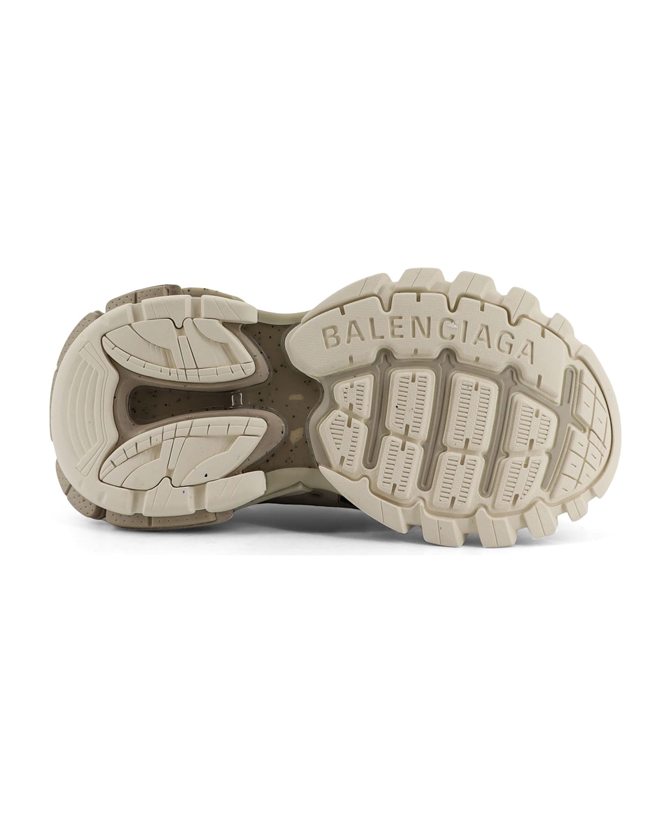 Balenciaga Track Recycled Mesh And Nylon Sneakers - Beige