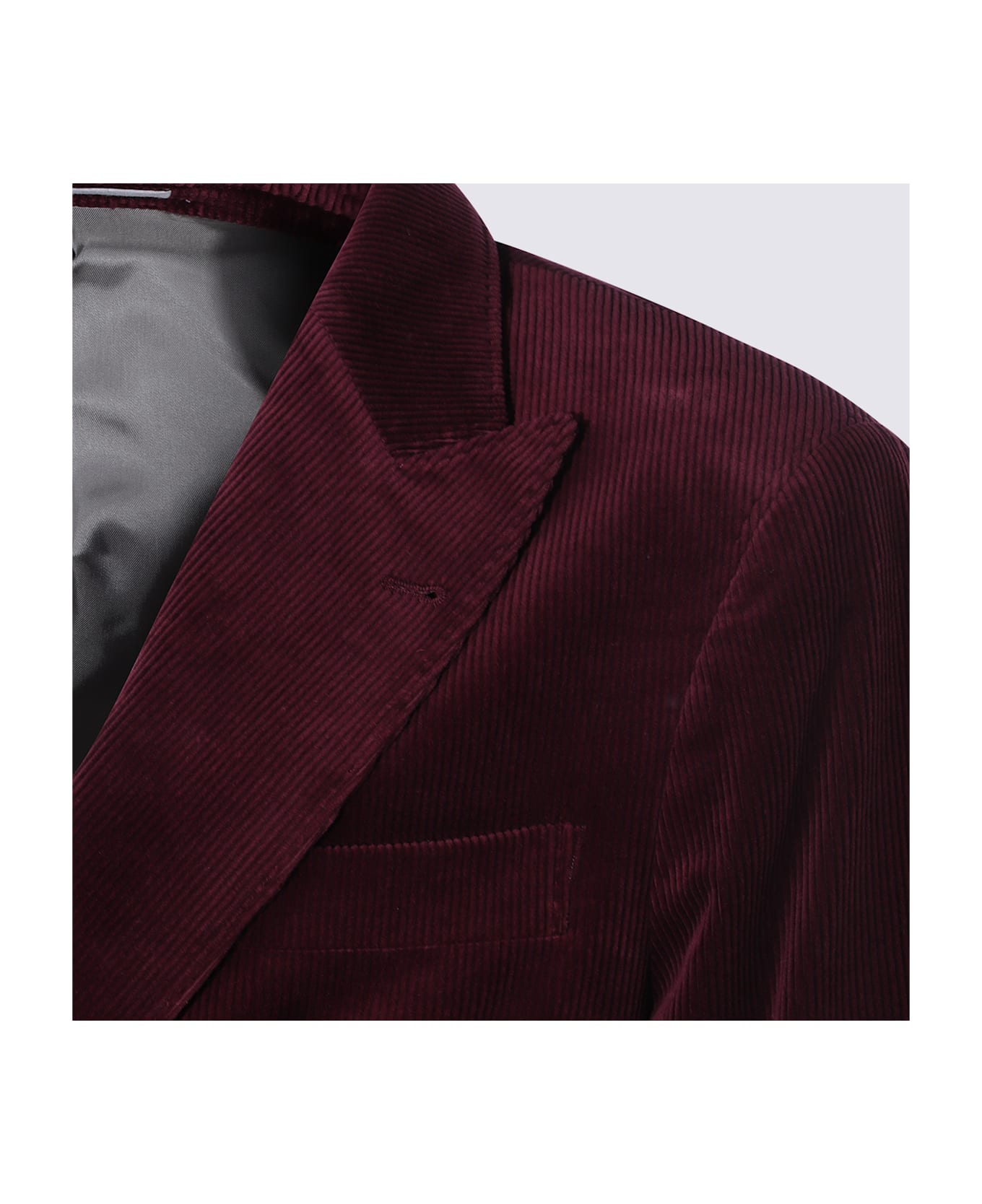 Brunello Cucinelli Dark Red Suits - Red