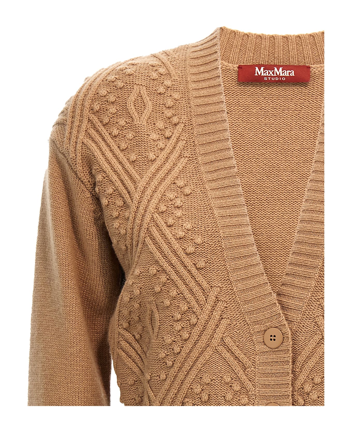 Max Mara Studio 
lella
 Cardigan - Brown