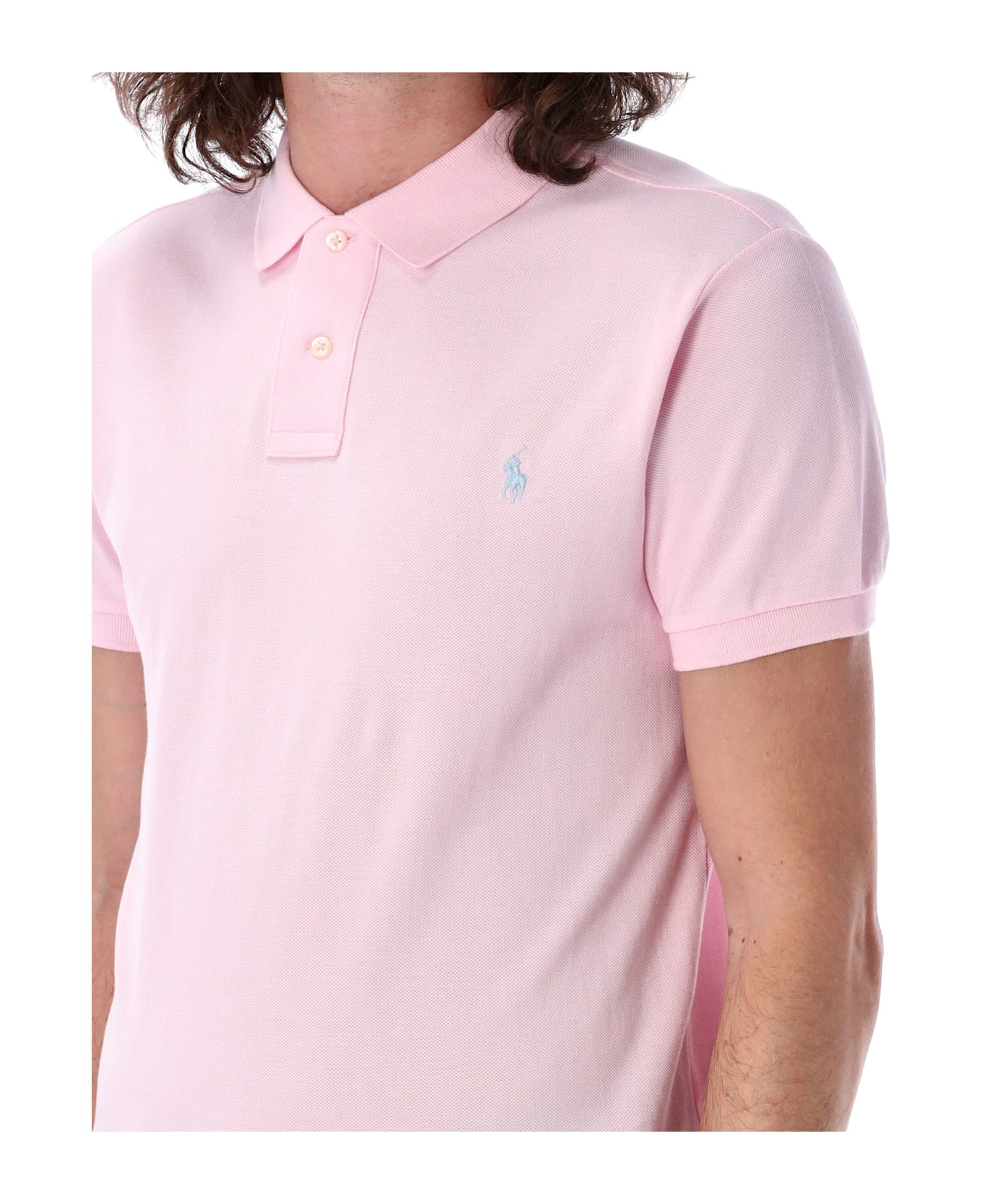 Polo Ralph Lauren Slim Fit Polo Shirt - PINK