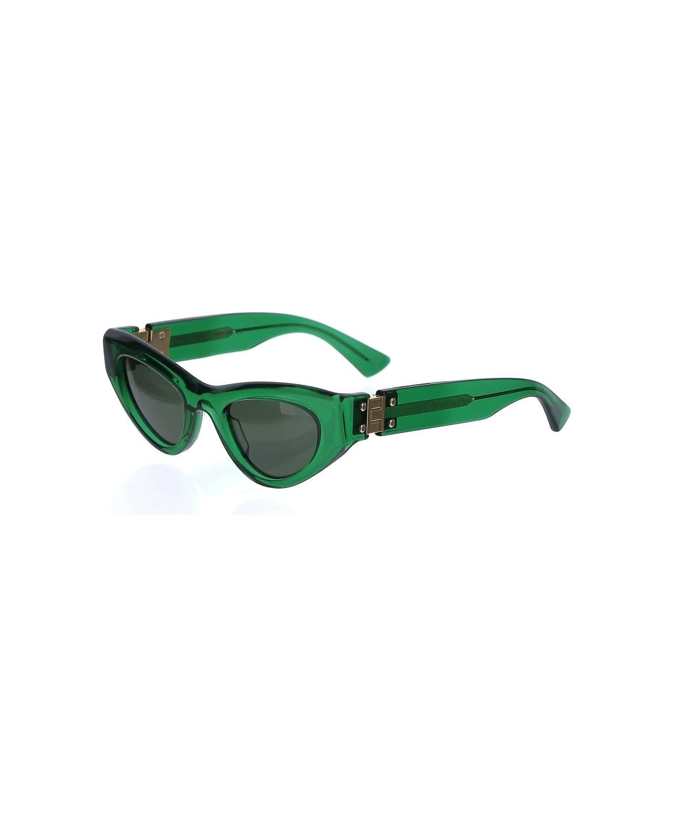 Bottega Veneta Green Sunglasses - GREEN