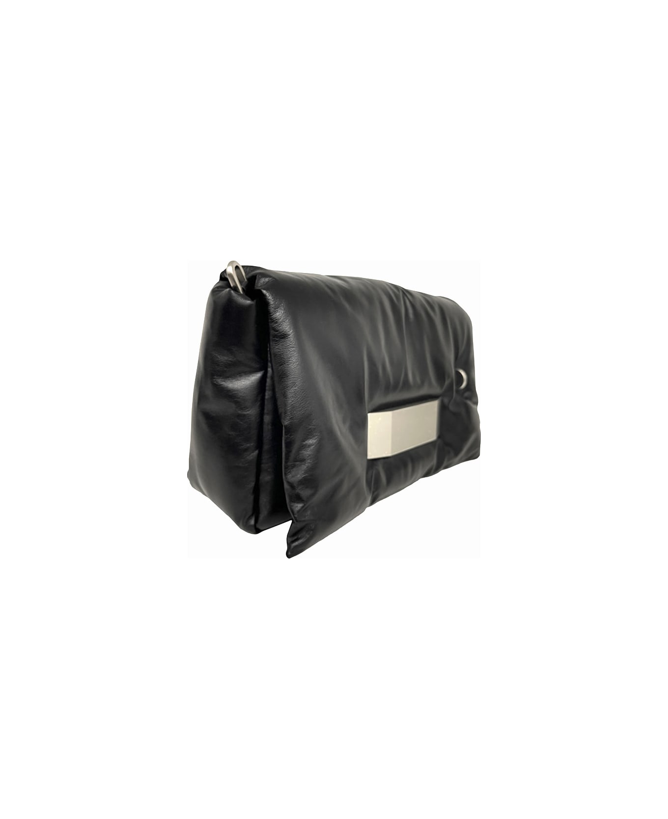 Rick Owens Big Pillow Griffin Leather Bag - Black