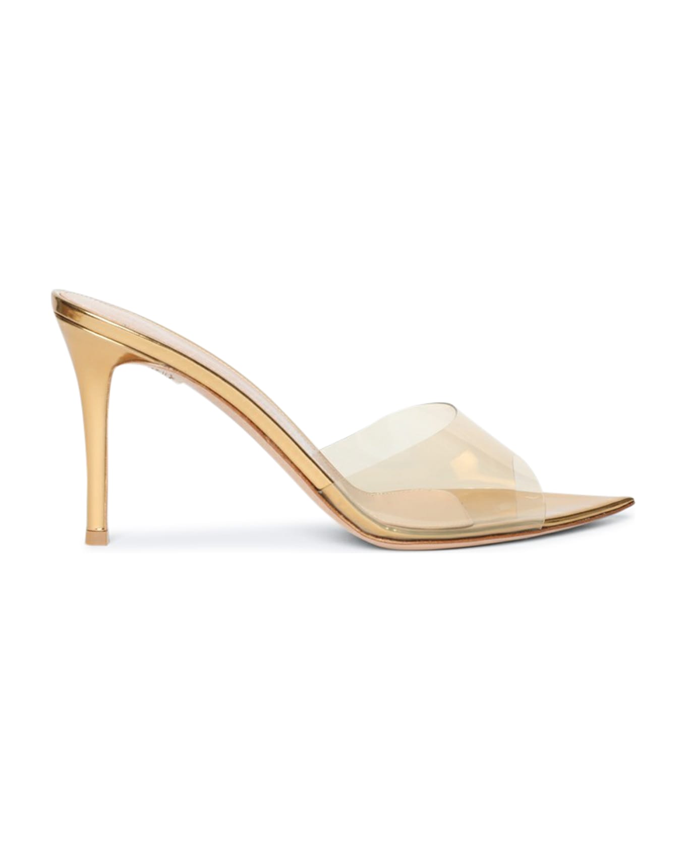 Gianvito Rossi Elle 85 Glass+metal - Mekm Mekong