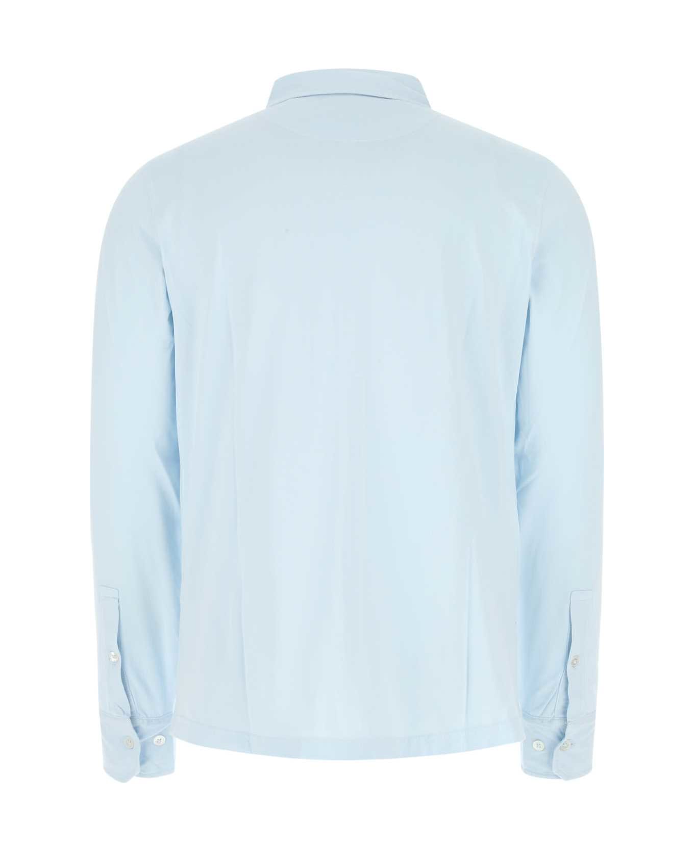 Hartford Light-blue Cotton Shirt - 09