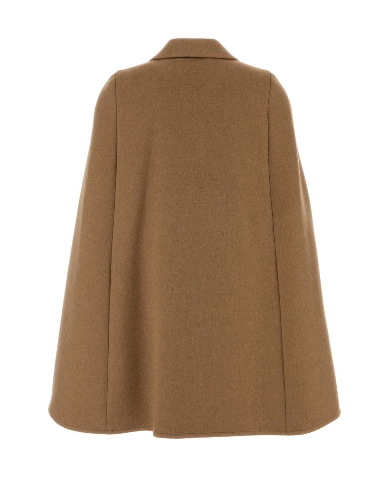 Max Mara Camel Pordoi Cape - CAMMELLO