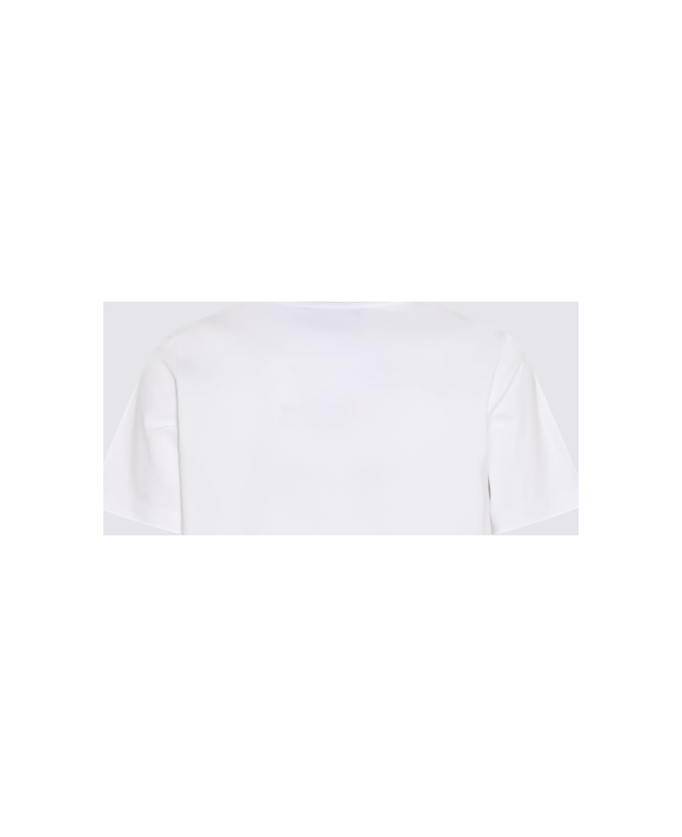 Casablanca White Cotton T-shirt - WHITE