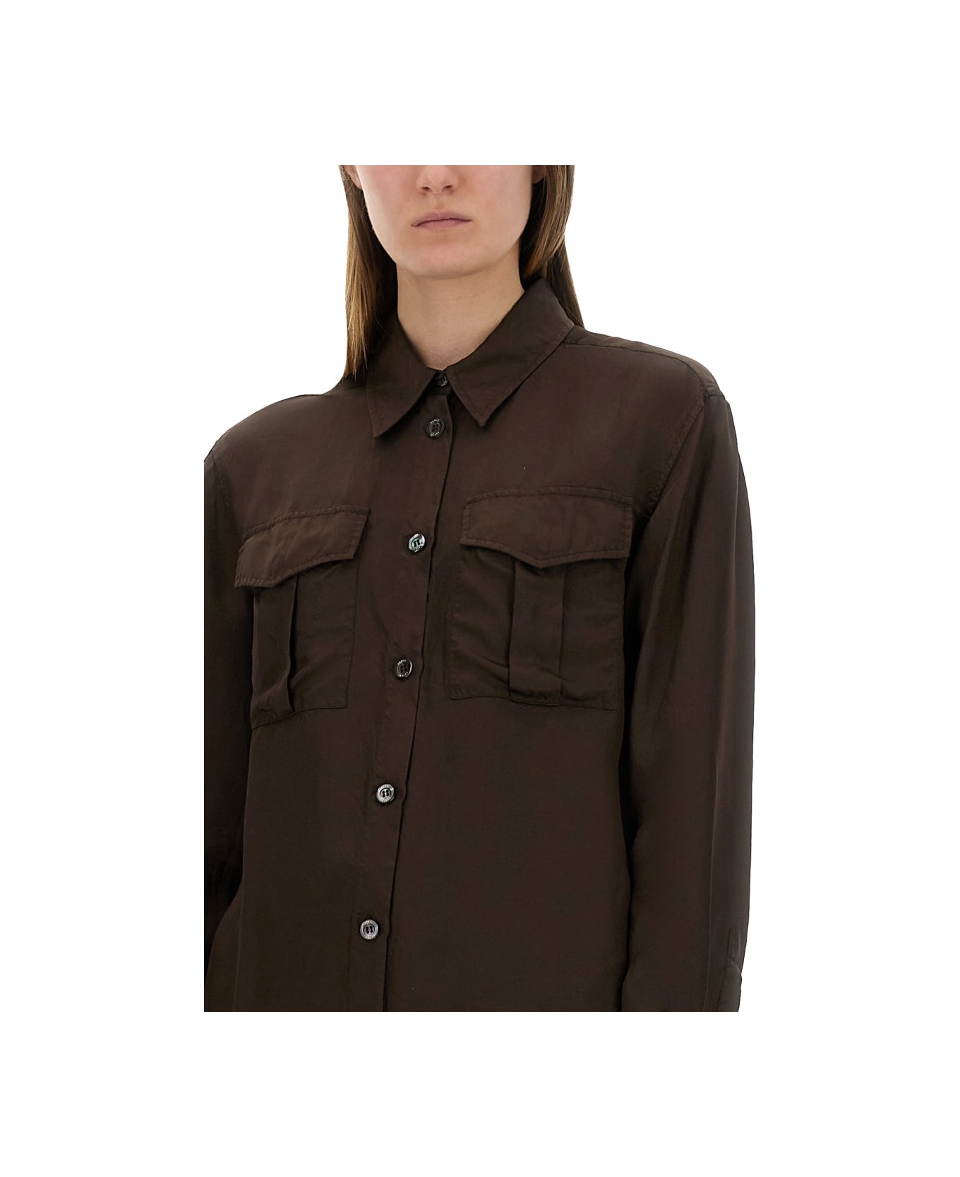 Aspesi Shirt Mod.5489 - CAFFE