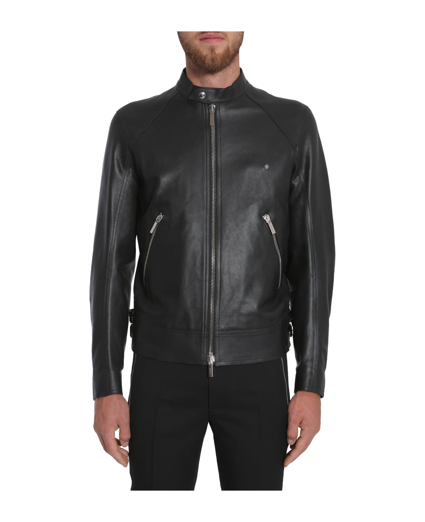 Dior Homme Leather Jacket | italist
