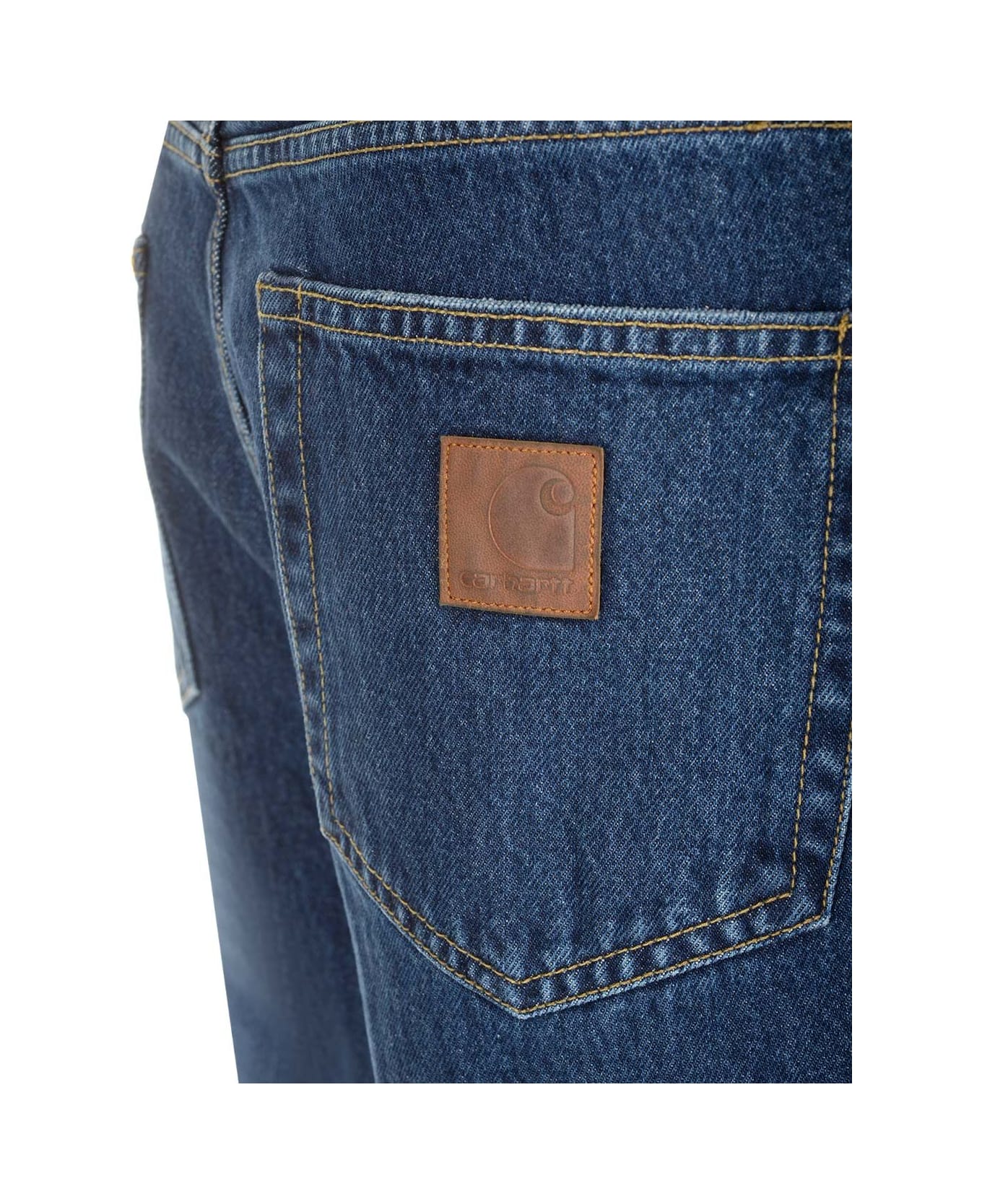 Carhartt 
aaron Pant
 Baggy Jeans - Blue Stone Washed