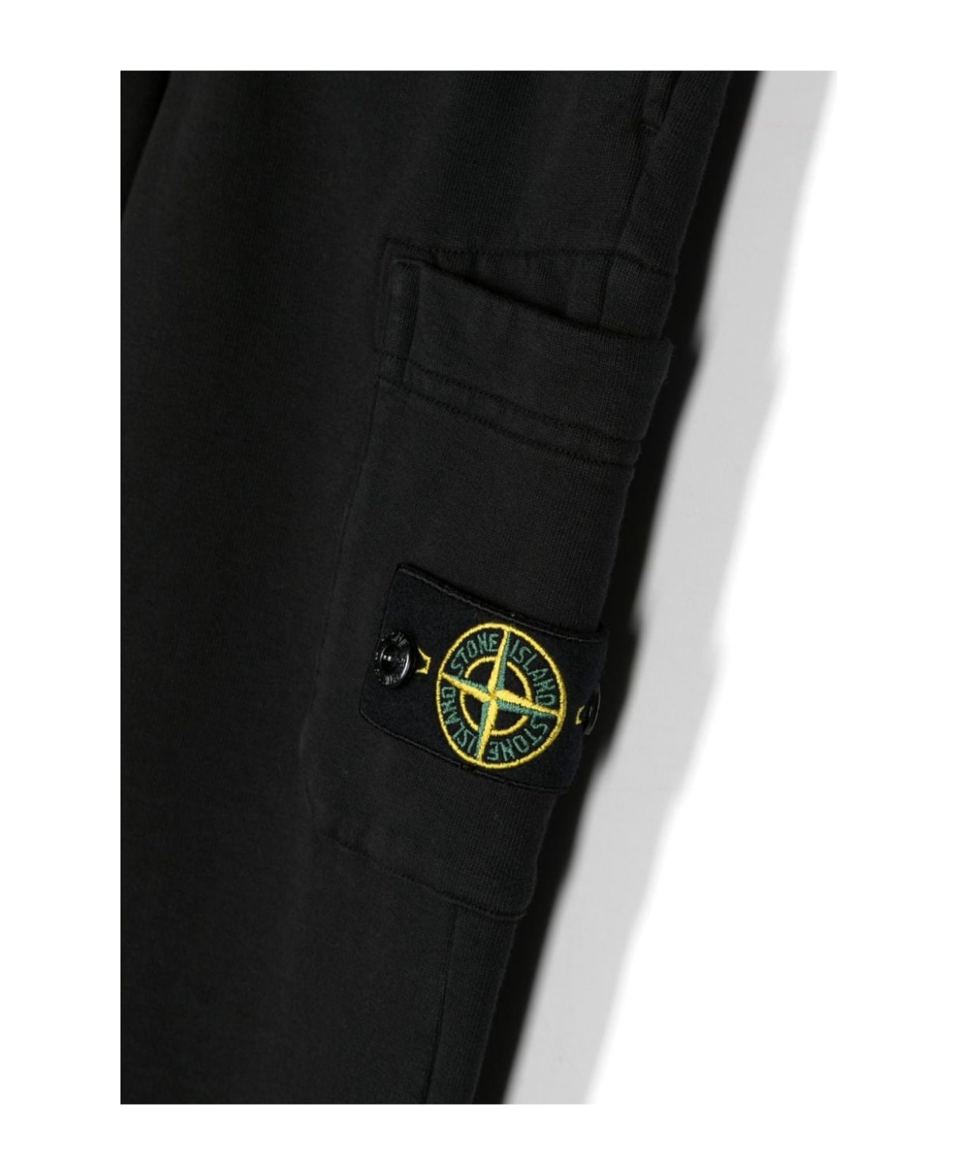 Stone Island Junior Stone Island Kids Trousers Black - Black