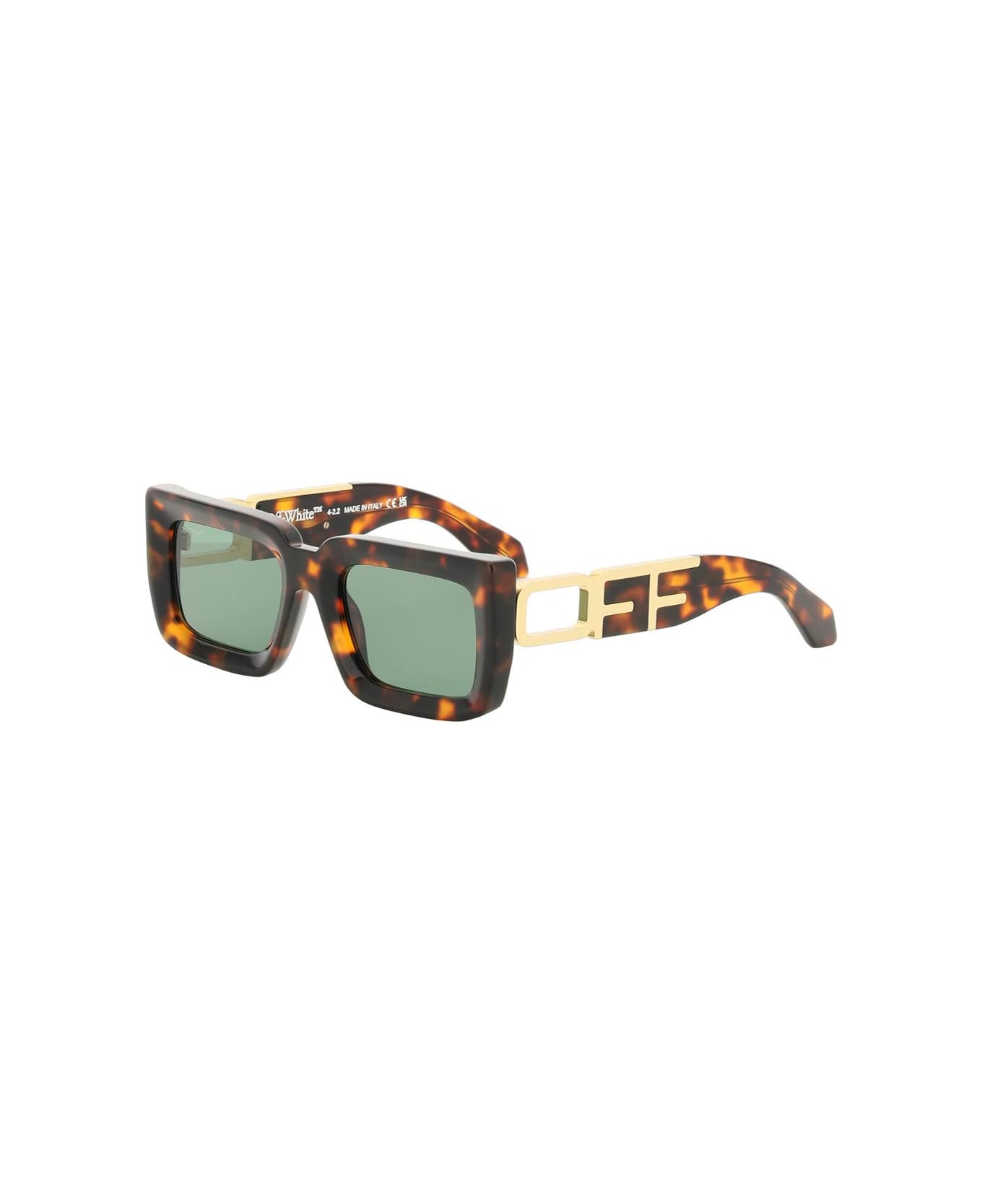 Off-White Boston Sunglasses - HAVANA GREEN (Brown)