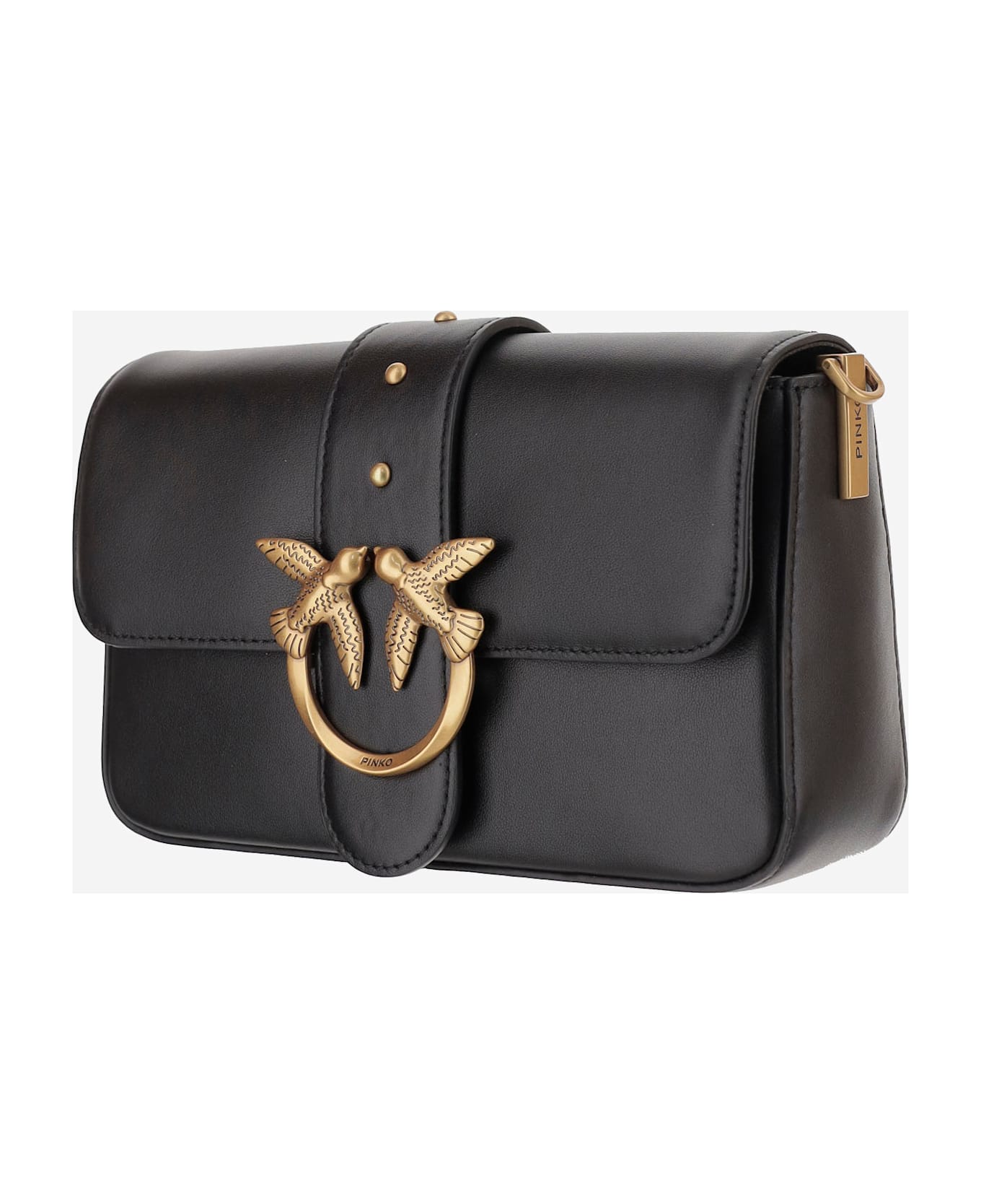 Pinko Classic Love Bag Slouchy Shoulder Bag - Black
